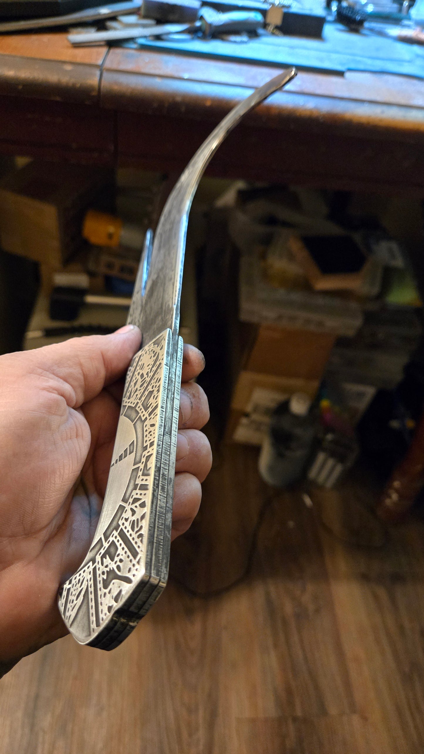 Female Cenobite Spiked Hooked Blade