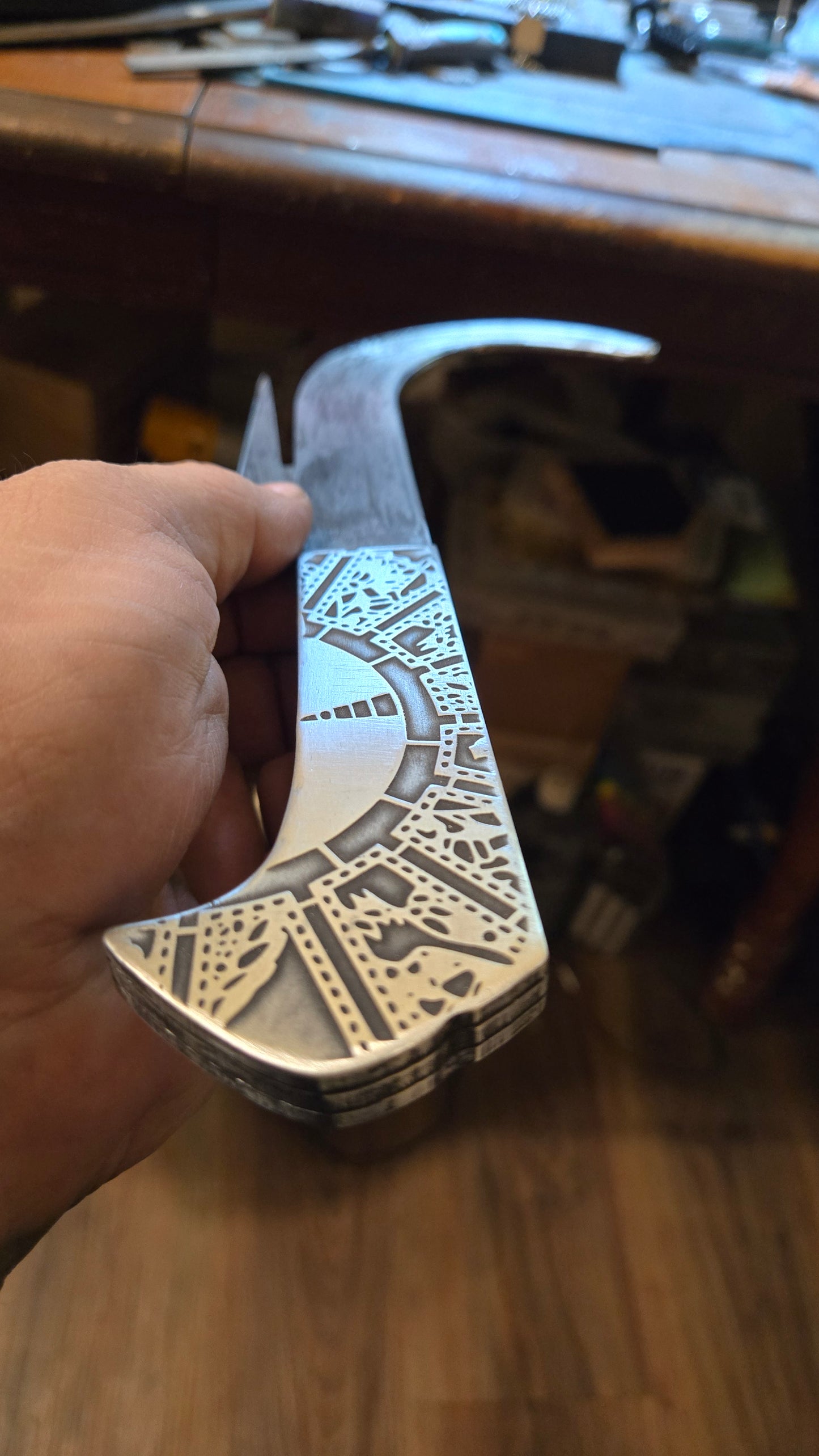 Female Cenobite Spiked Hooked Blade