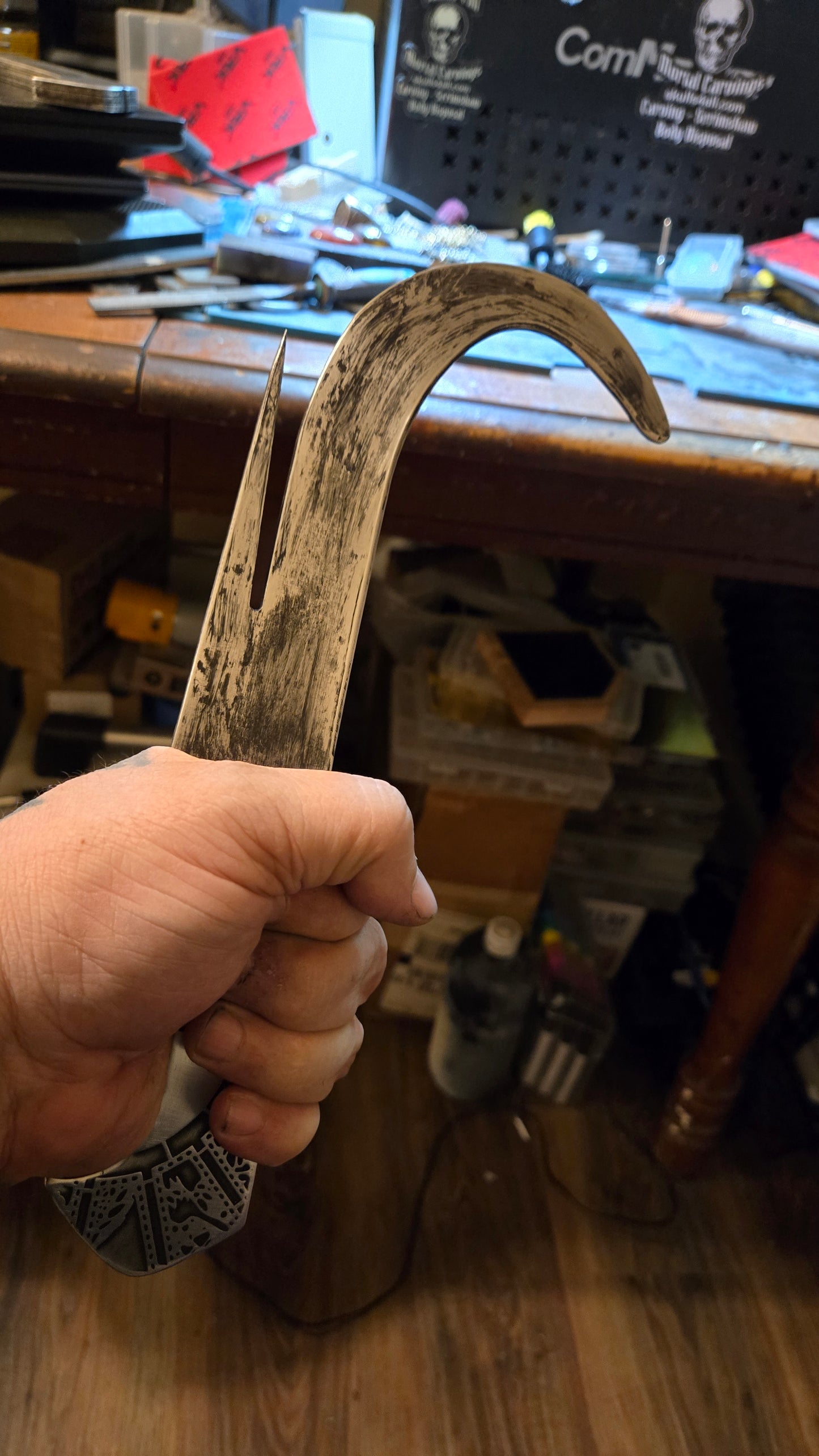 Female Cenobite Spiked Hooked Blade