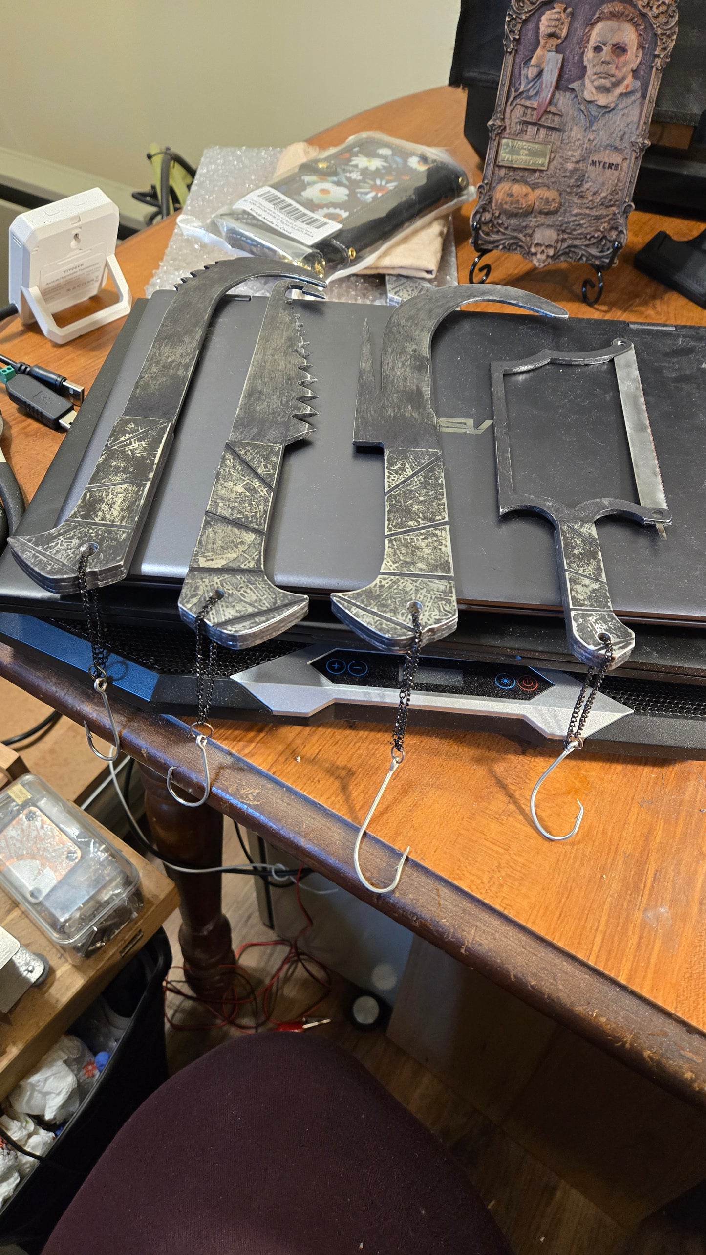 Hellraiser Cenobite Weapon Set – Handmade Movie Inspired – Limited Custom Set