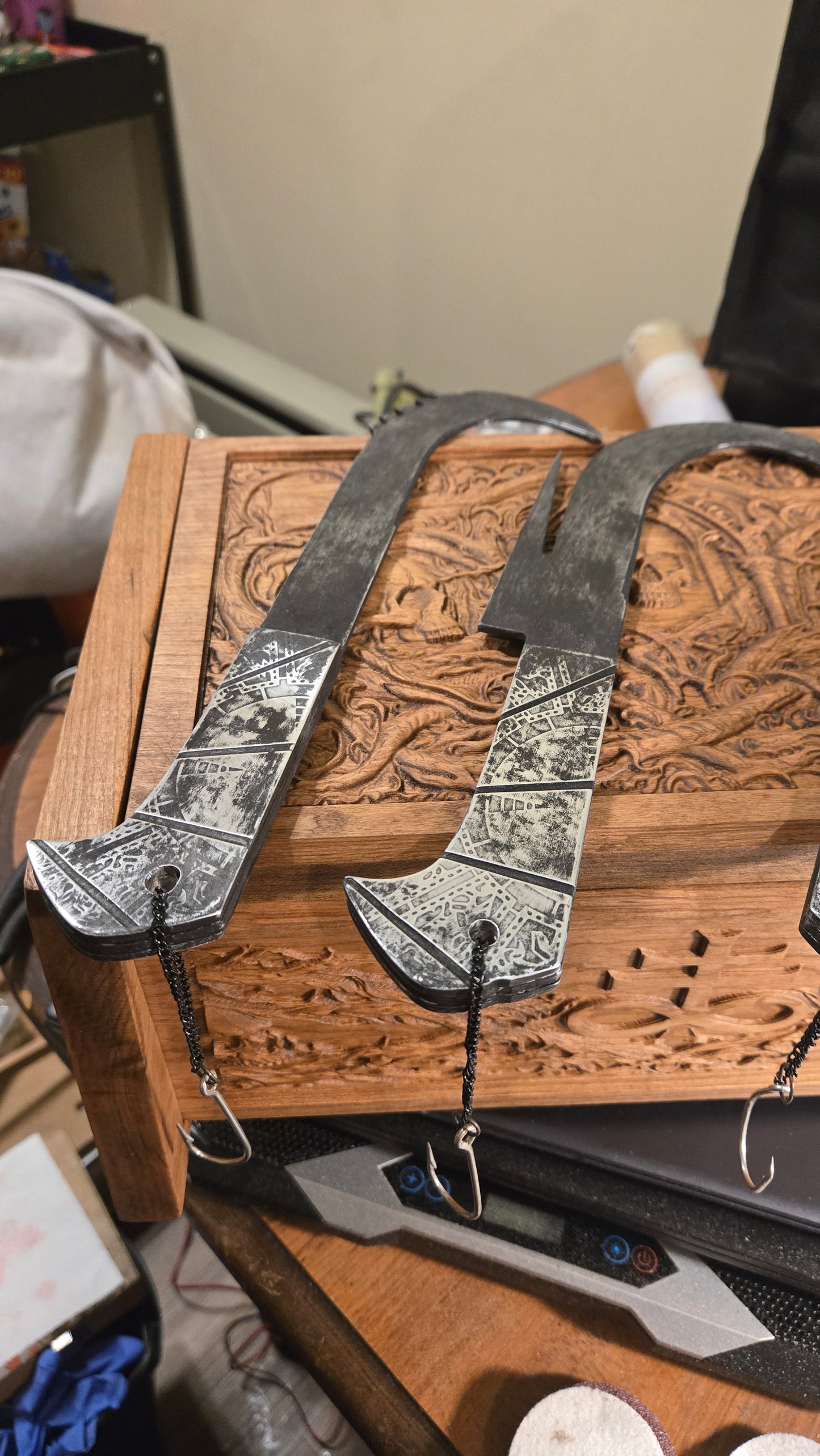 Hellraiser Cenobite Weapon Set – Handmade Movie Inspired – Limited Custom Set