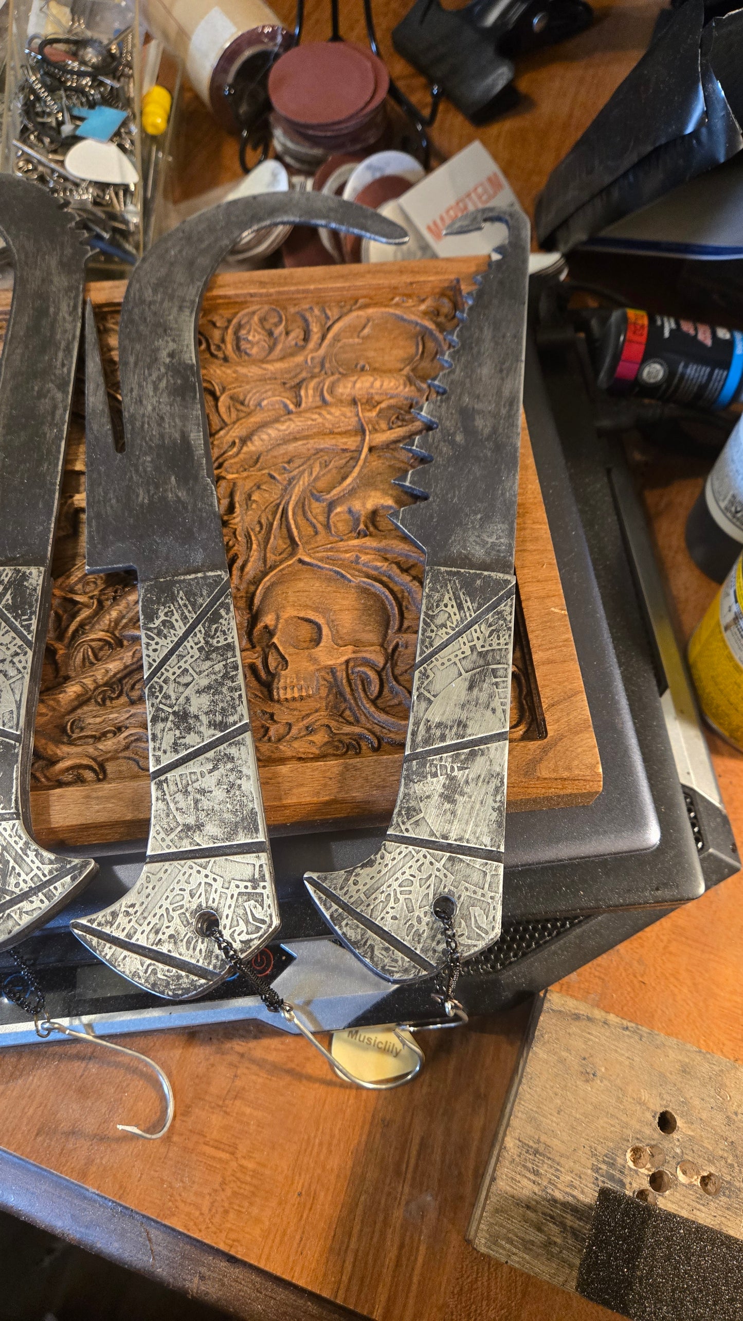 Hellraiser Cenobite Weapon Set – Handmade Movie Inspired – Limited Custom Set