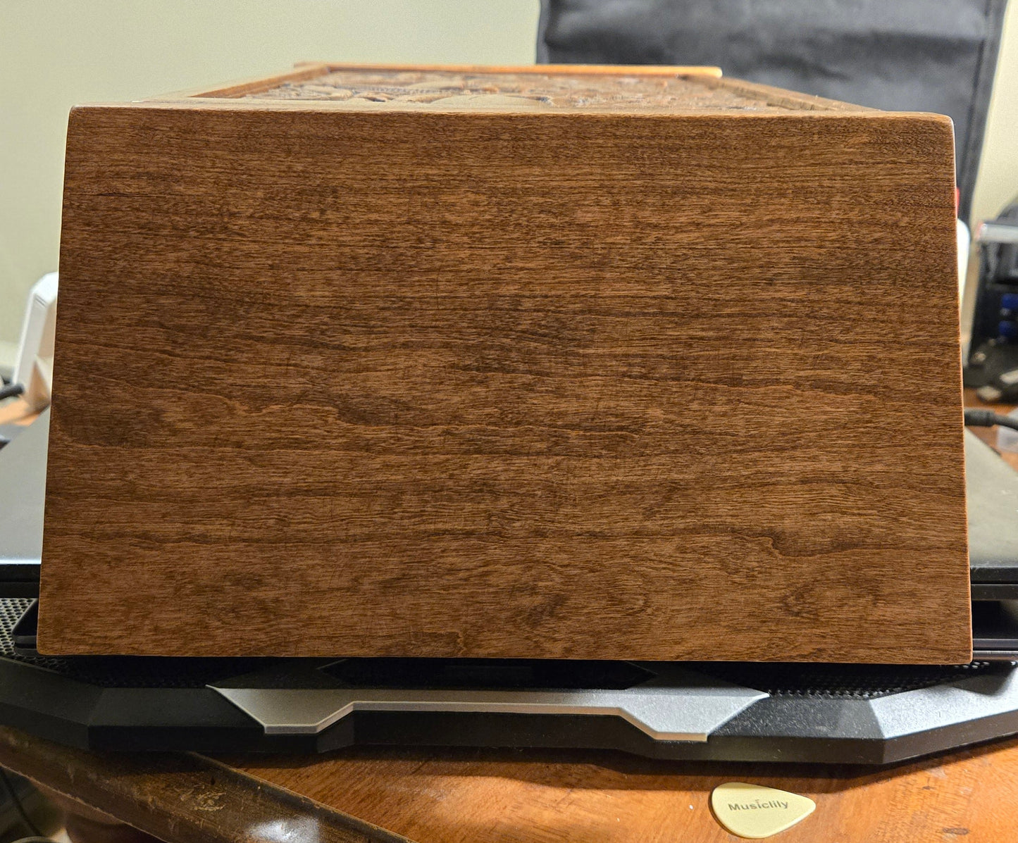 One of a Kind Haunted Relic Box – Carved Gothic Horror Artifact (Jewelry / Storage / Prop)