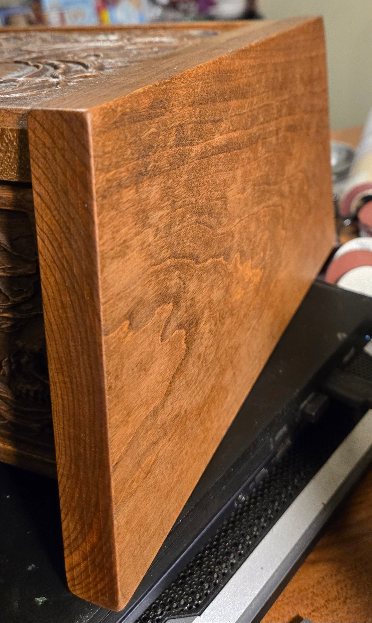 One of a Kind Haunted Relic Box – Carved Gothic Horror Artifact (Jewelry / Storage / Prop)