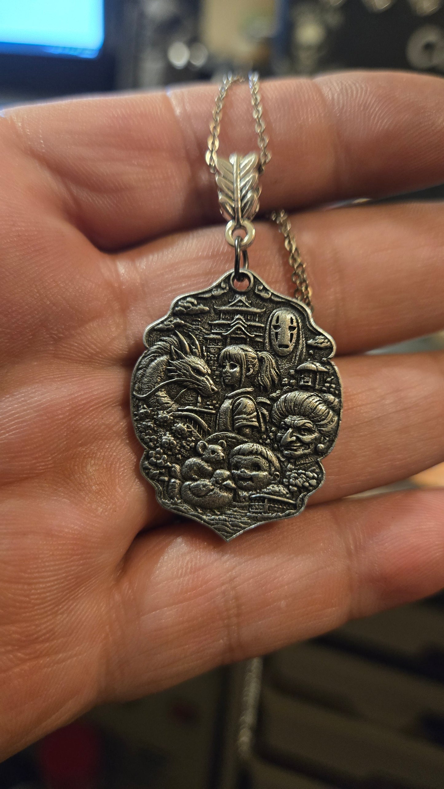 Studio Ghibli Inspired Pendant