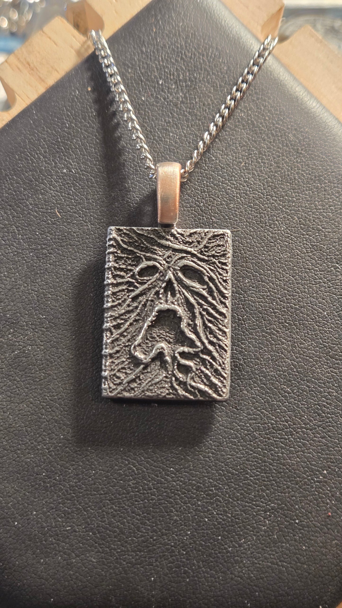 Necronomicon Inspired Book of the Dead Horror Pendant
