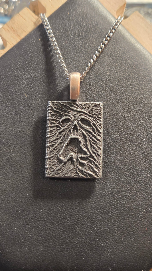 Necronomicon Inspired Book of the Dead Horror Pendant