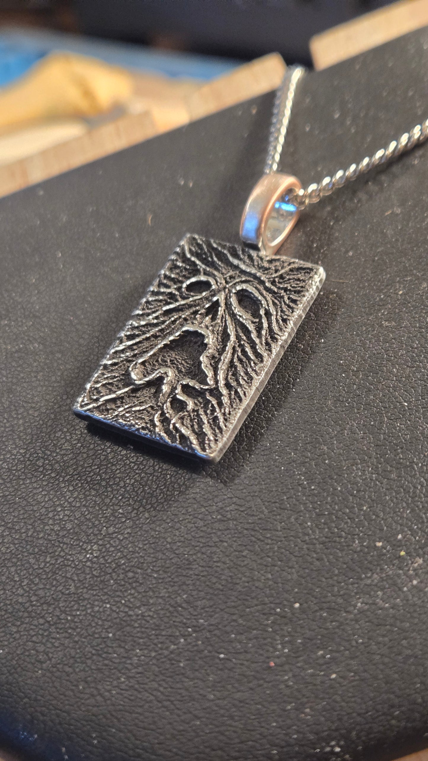 Necronomicon Inspired Book of the Dead Horror Pendant