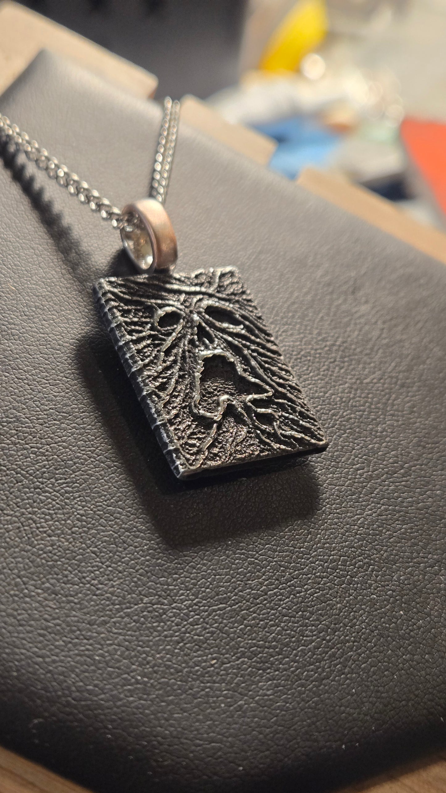 Necronomicon Inspired Book of the Dead Horror Pendant
