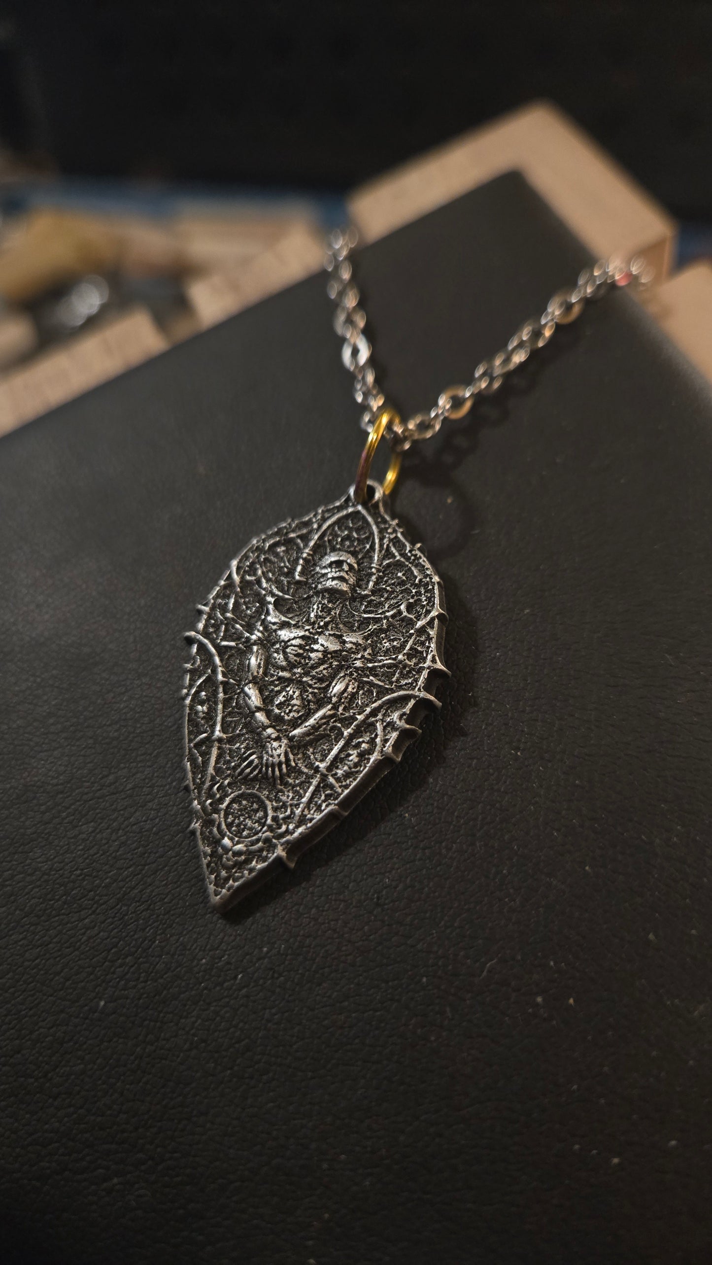 Custom Hellraiser Inspired Bound Pinhead Pendant