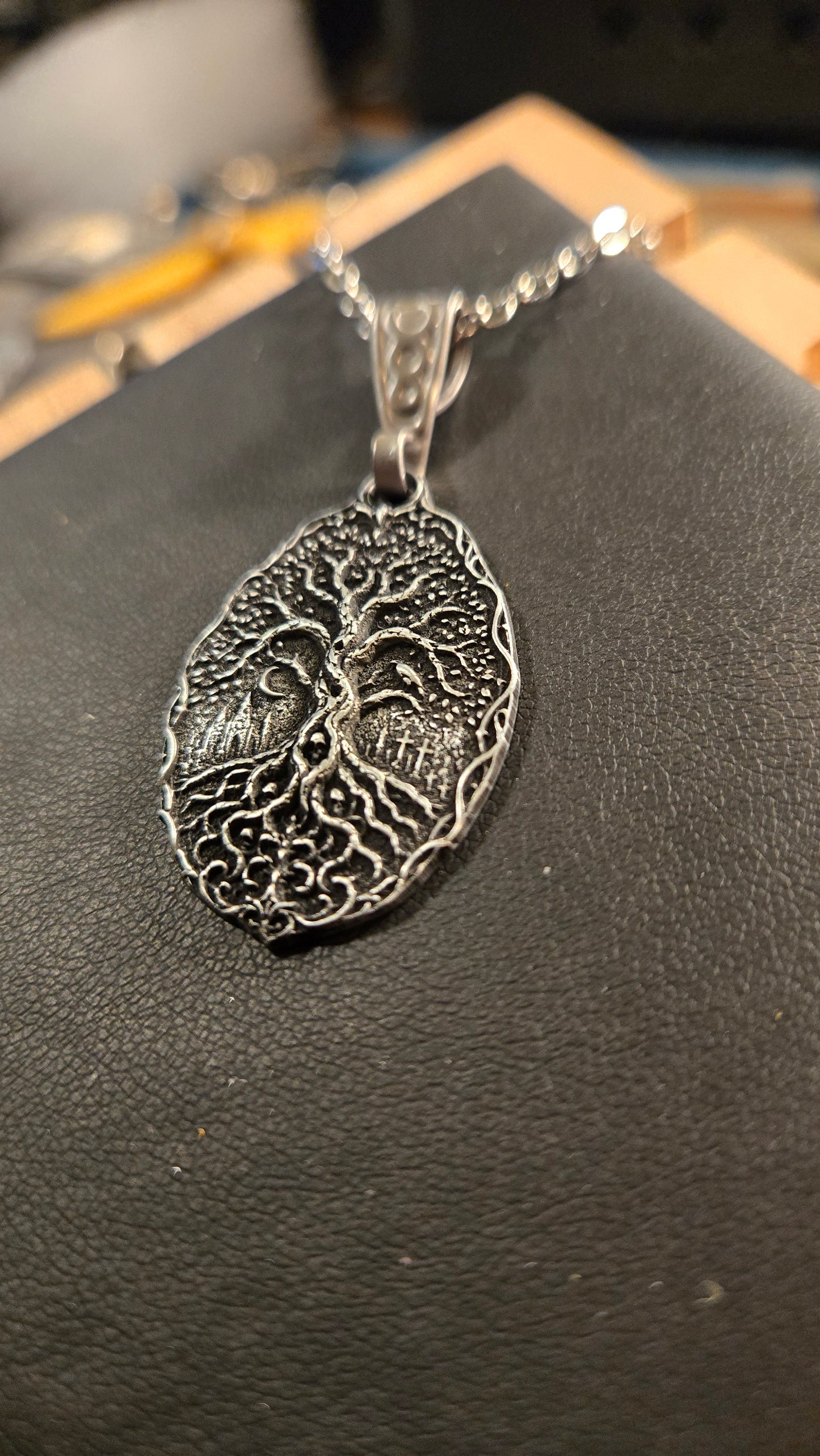 Custom Tree of Afterlife Pendant