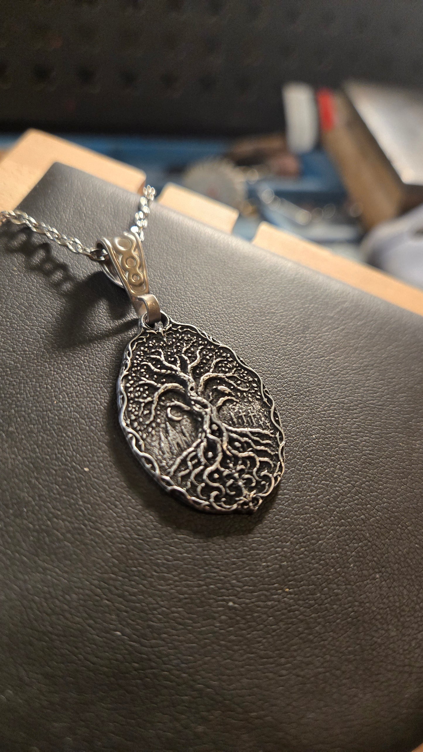 Custom Tree of Afterlife Pendant