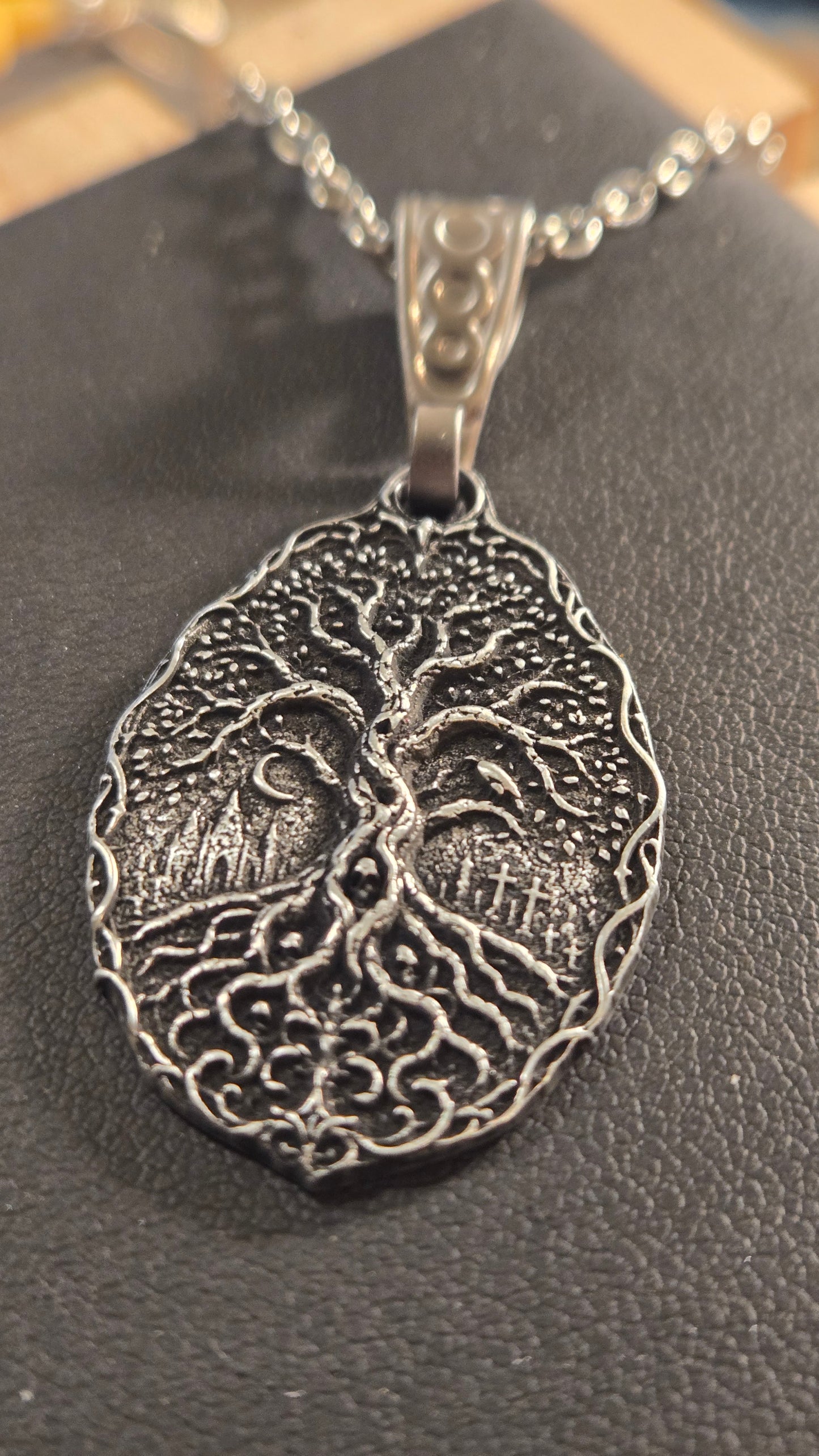 Custom Tree of Afterlife Pendant