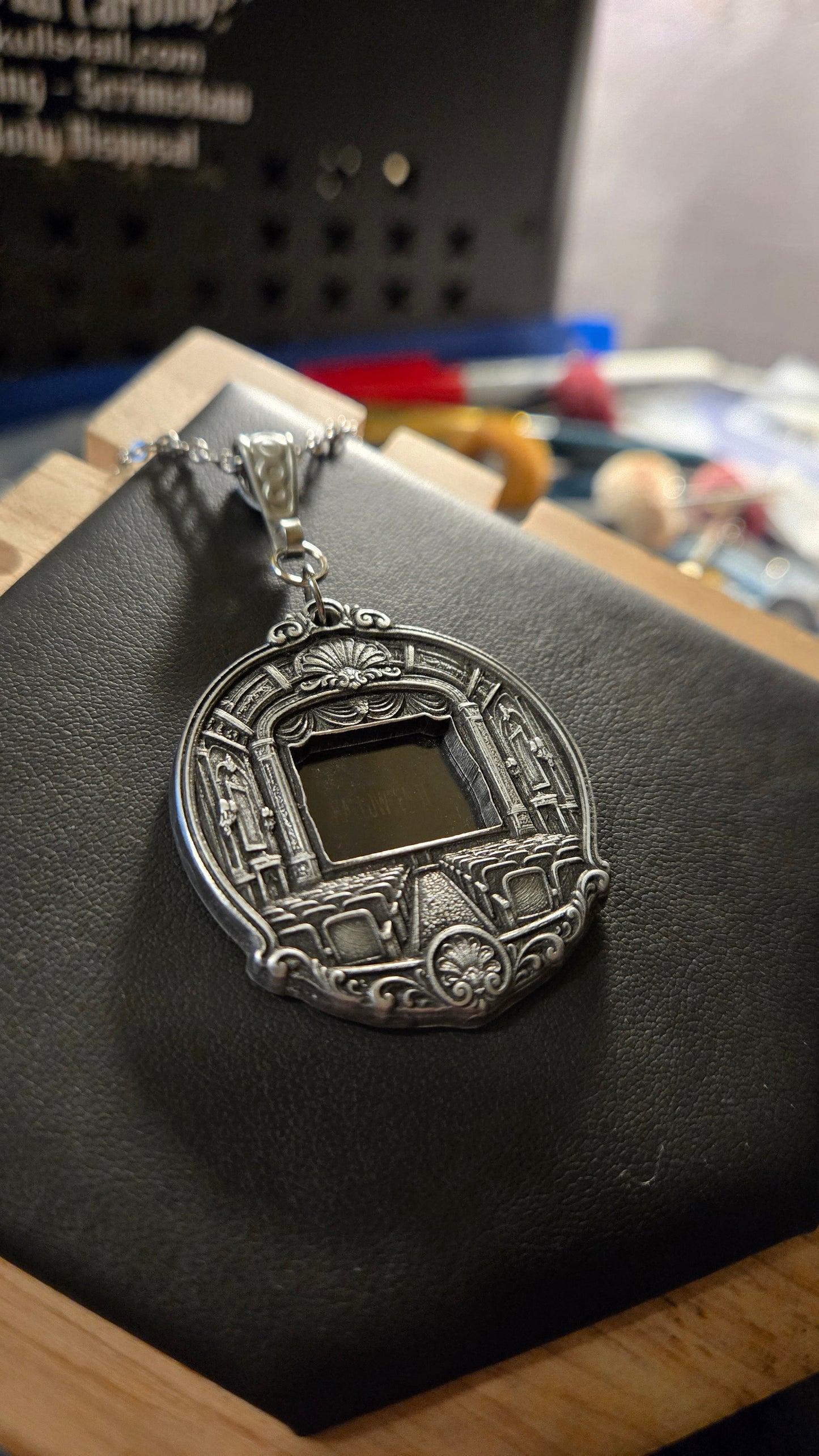 Custom Movie Theater Pendant – Real 35mm Halloween II Film Cell