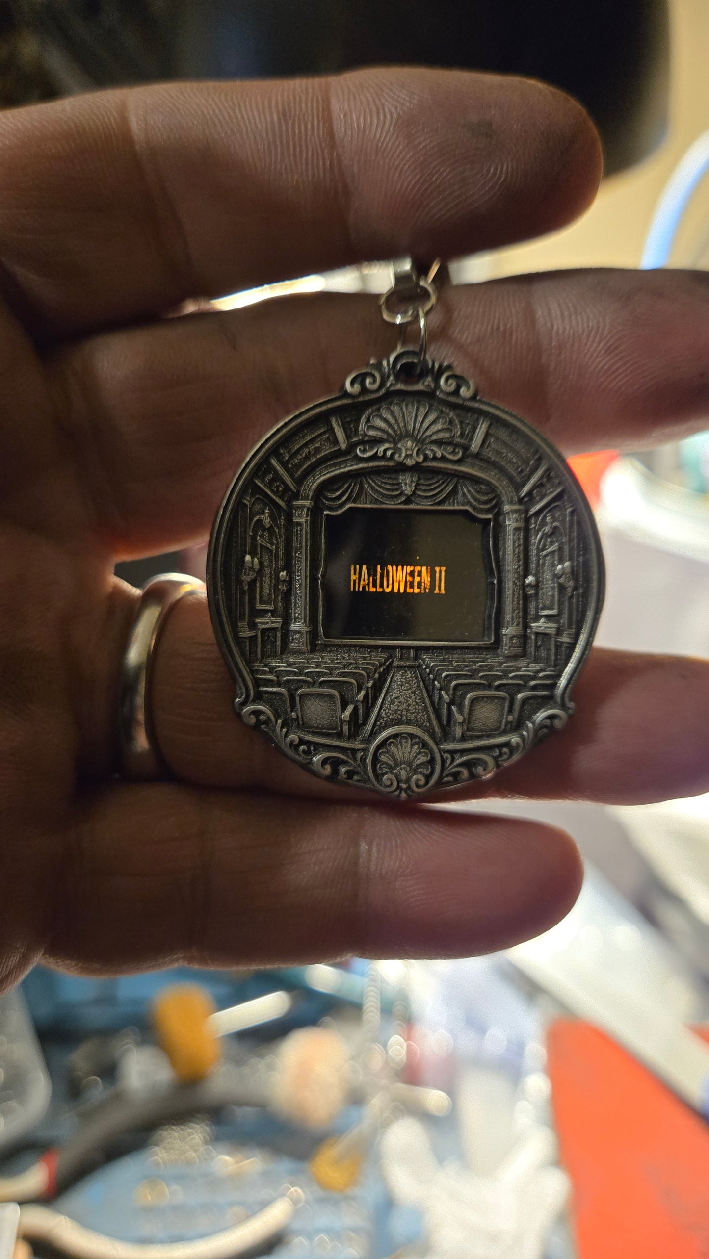 Custom Movie Theater Pendant – Real 35mm Halloween II Film Cell