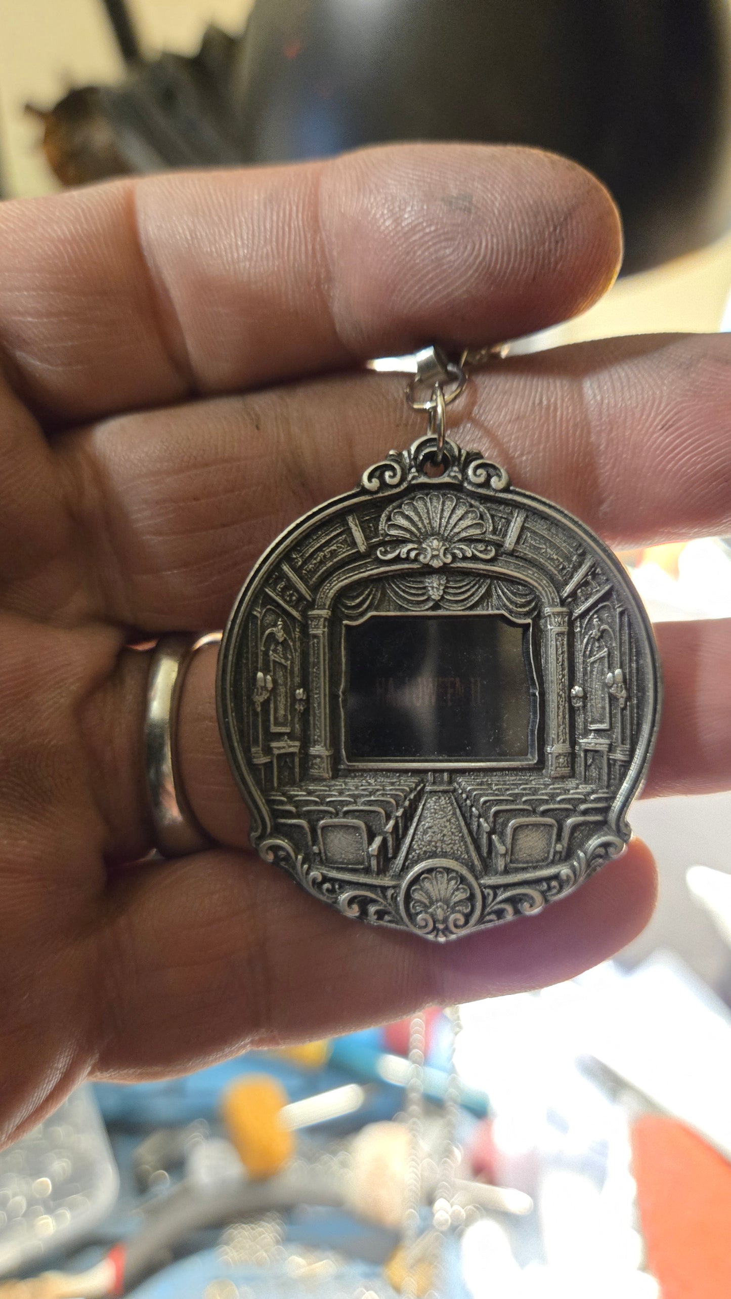 Custom Movie Theater Pendant – Real 35mm Halloween II Film Cell
