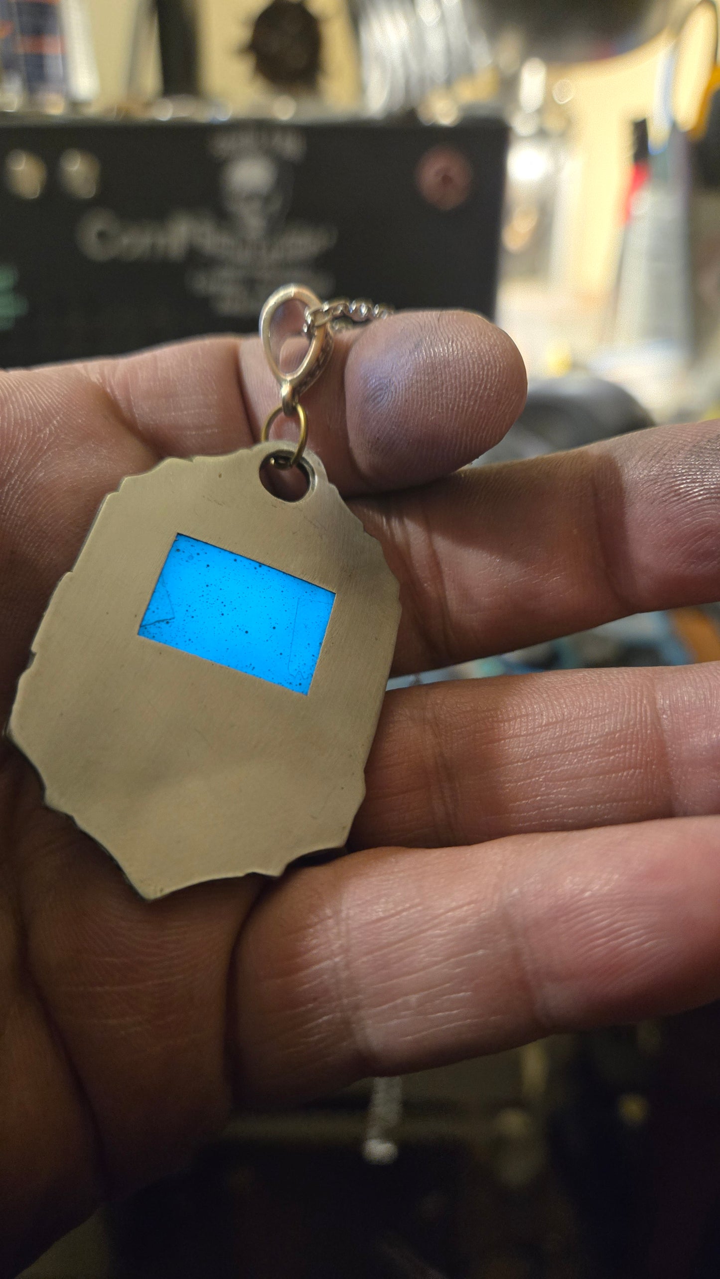 Custom Drive-In Theater Pendant – Real Halloween II 35mm Film Cell