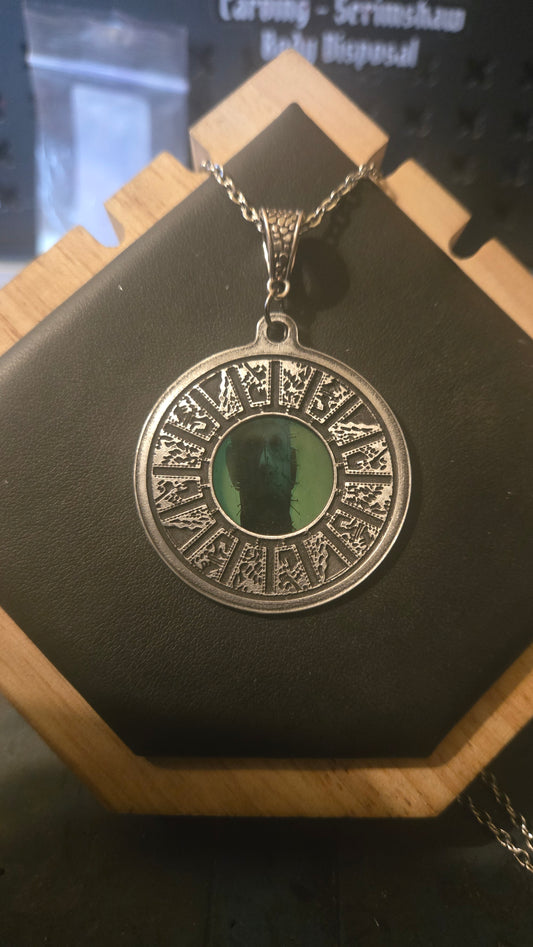 Hellraiser 35mm Film Cell Lament Configuration Pendant