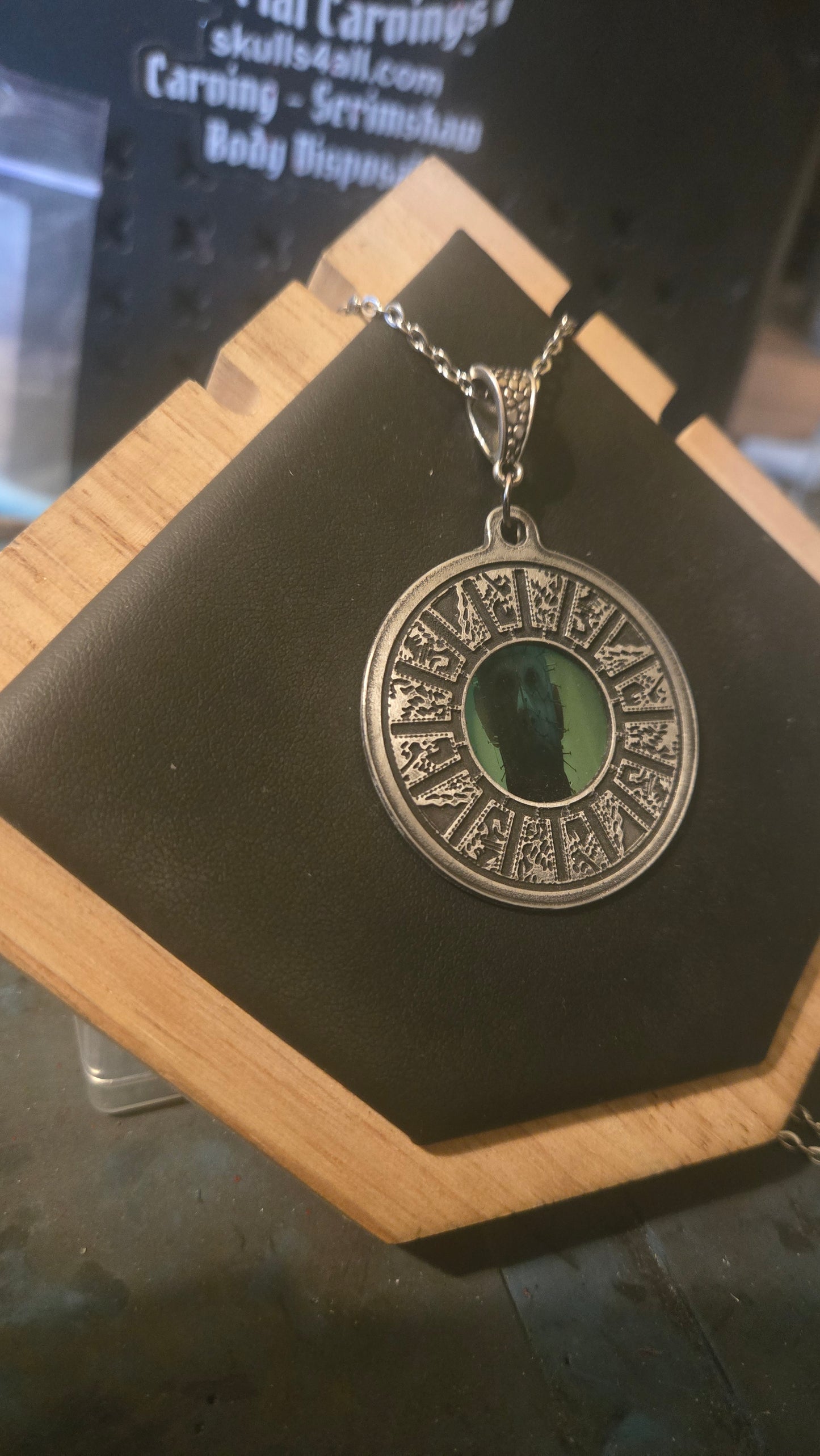 Hellraiser 35mm Film Cell Lament Configuration Pendant