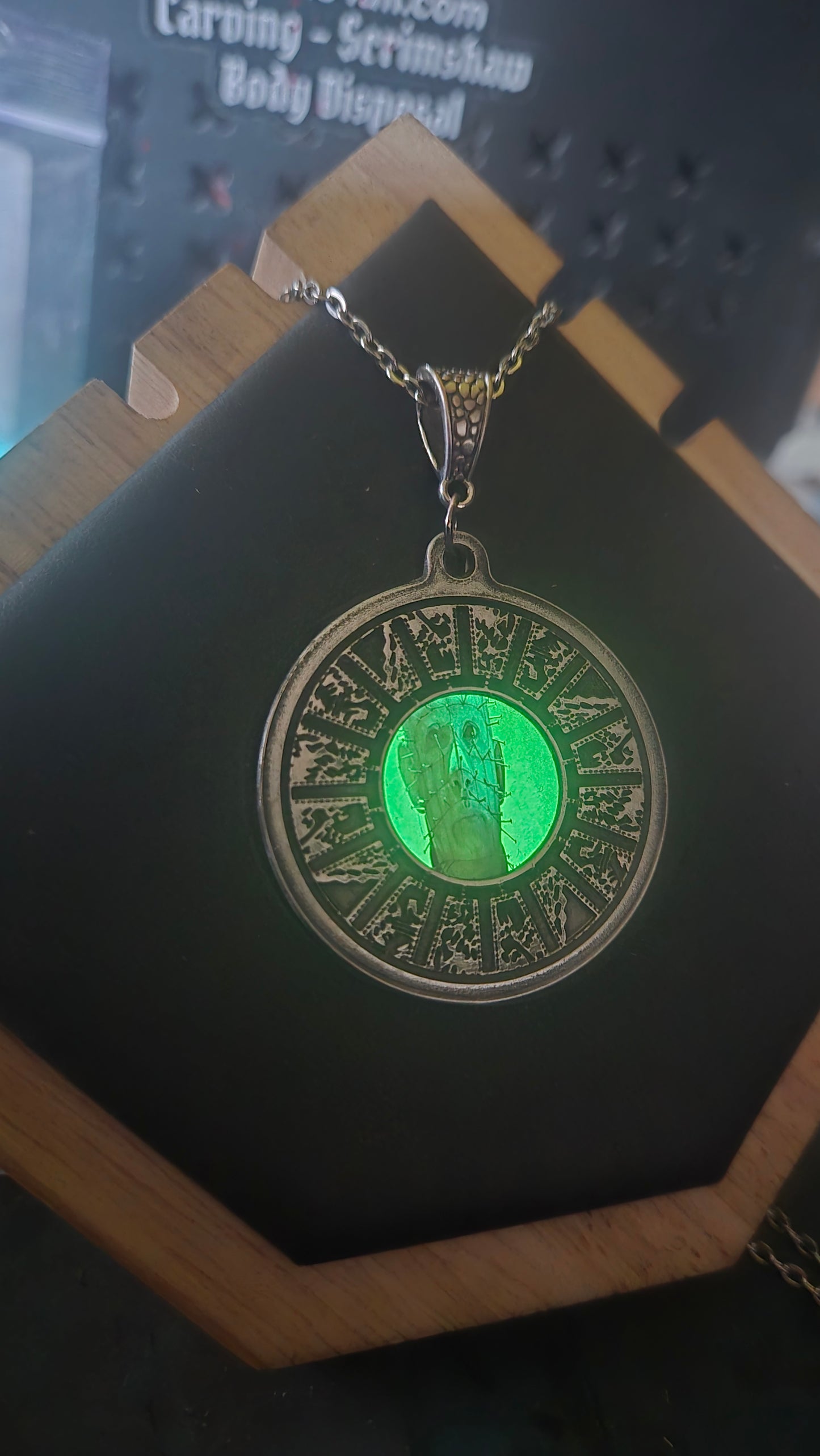 Hellraiser 35mm Film Cell Lament Configuration Pendant