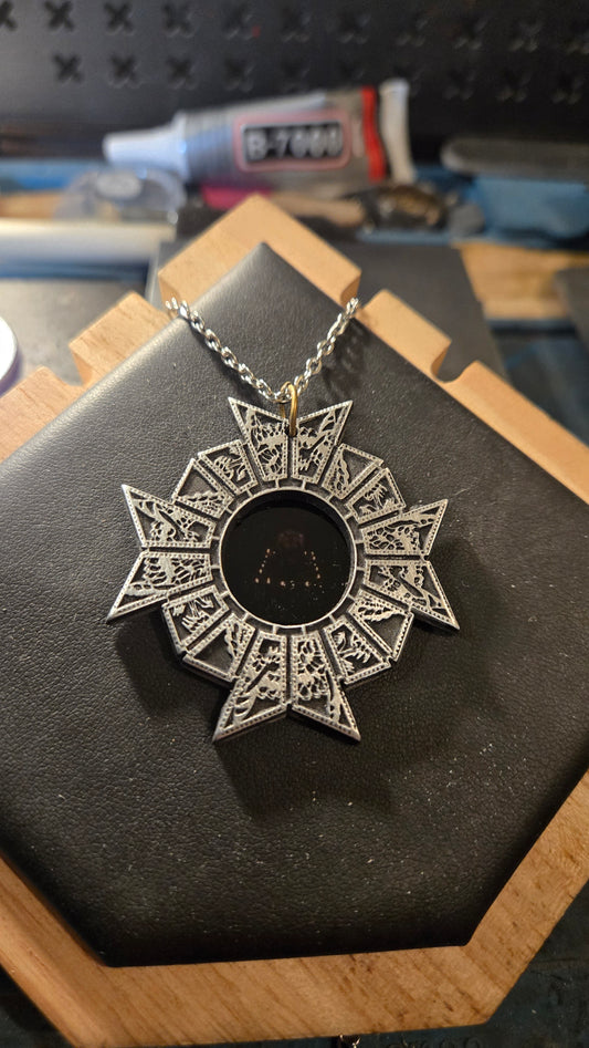 Open Lament Configuration 35mm Film Cell Glow Pendant PRE-ORDER FOR THE LAST BATCH (Copy)