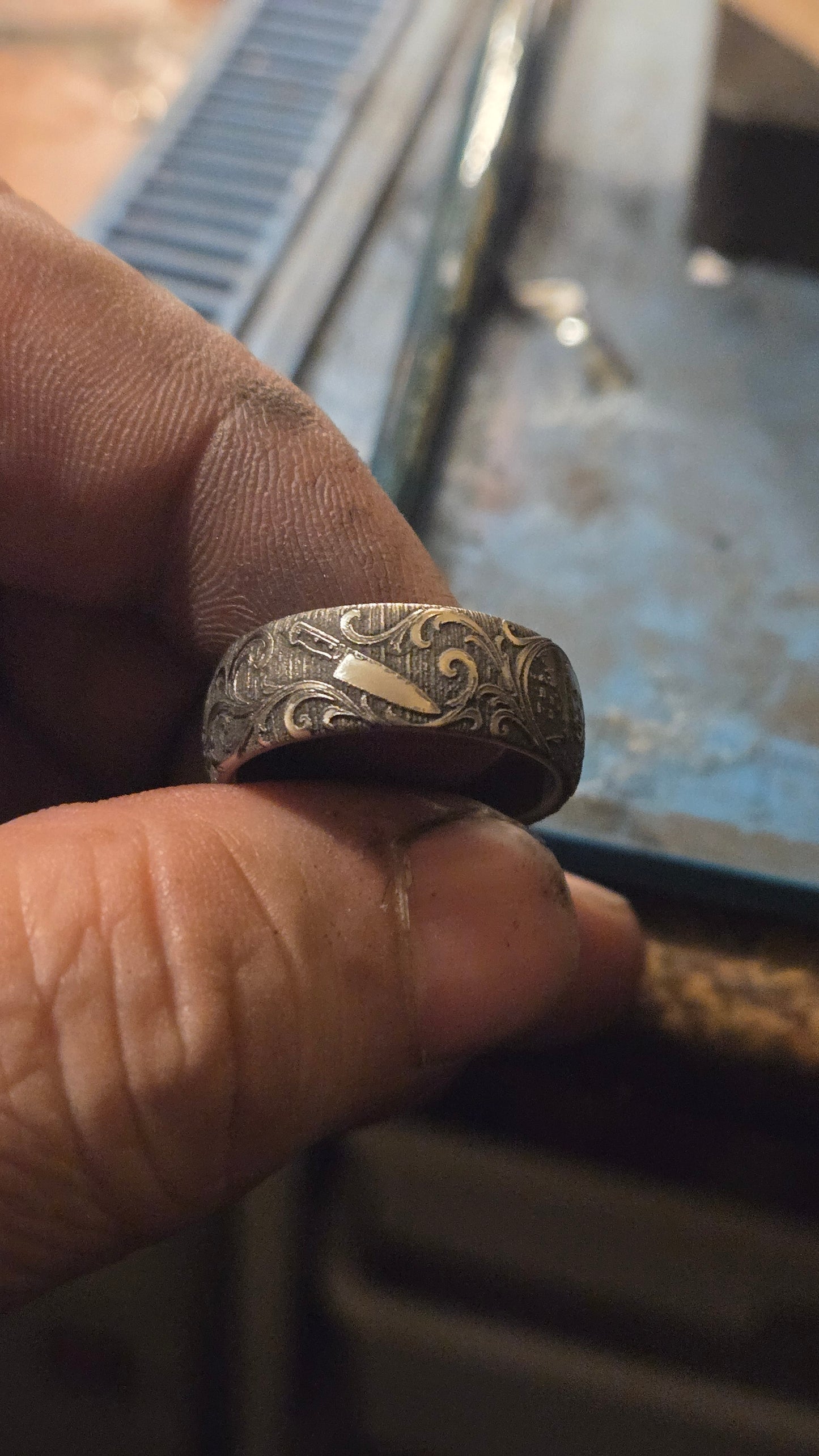 Michael Myers Engraved Ring – 316L Surgical Steel
