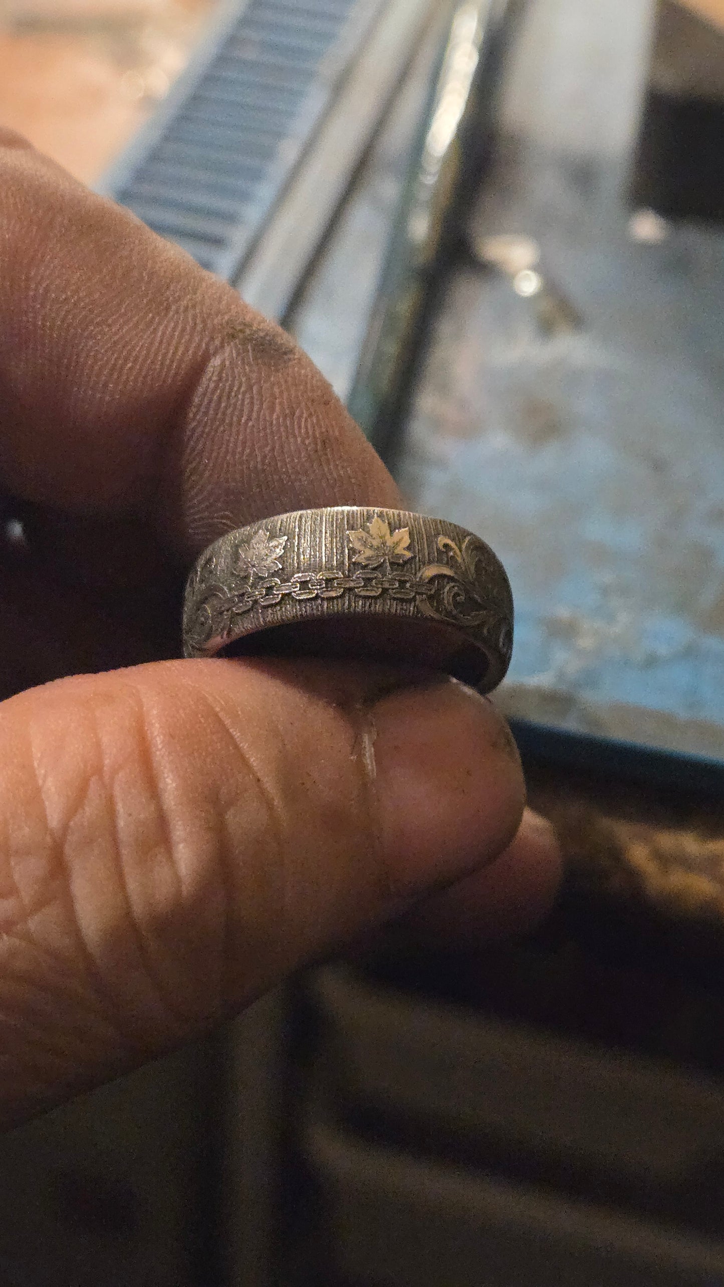 Michael Myers Engraved Ring – 316L Surgical Steel