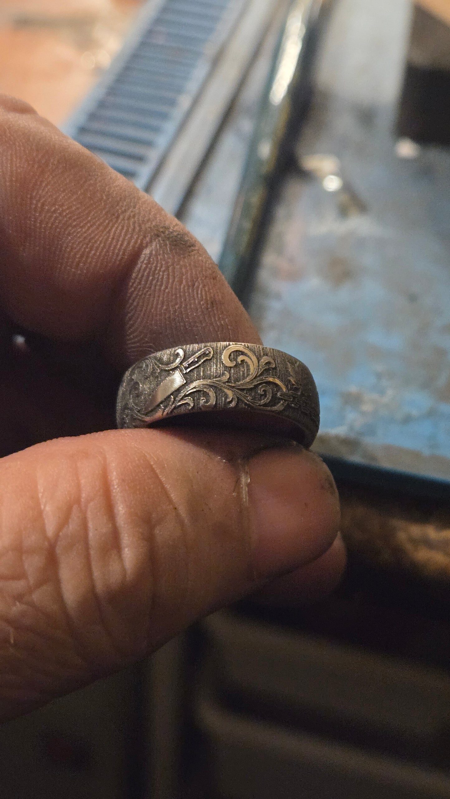Michael Myers Engraved Ring – 316L Surgical Steel