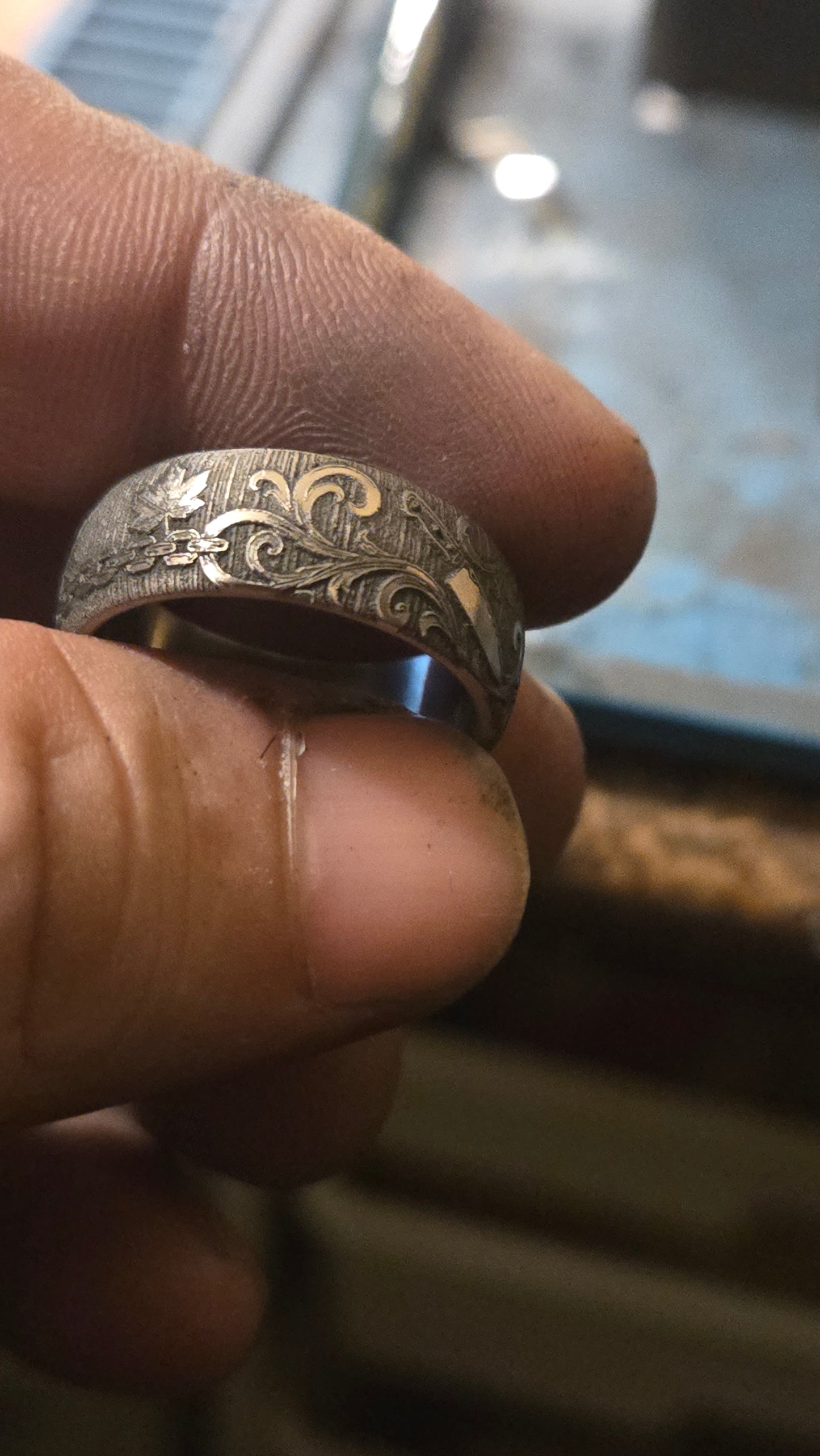 Michael Myers Engraved Ring – 316L Surgical Steel