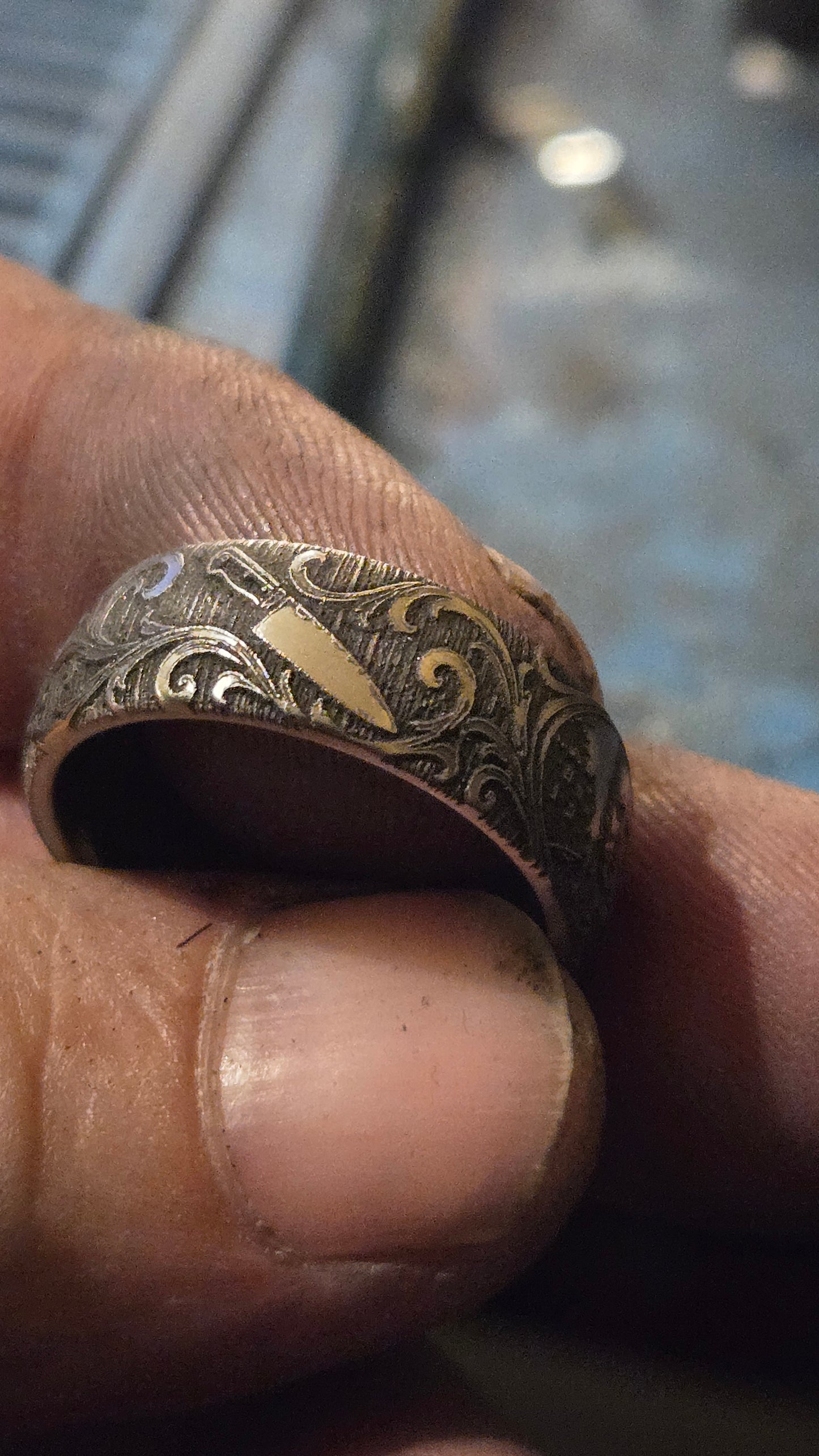 Michael Myers Engraved Ring – 316L Surgical Steel