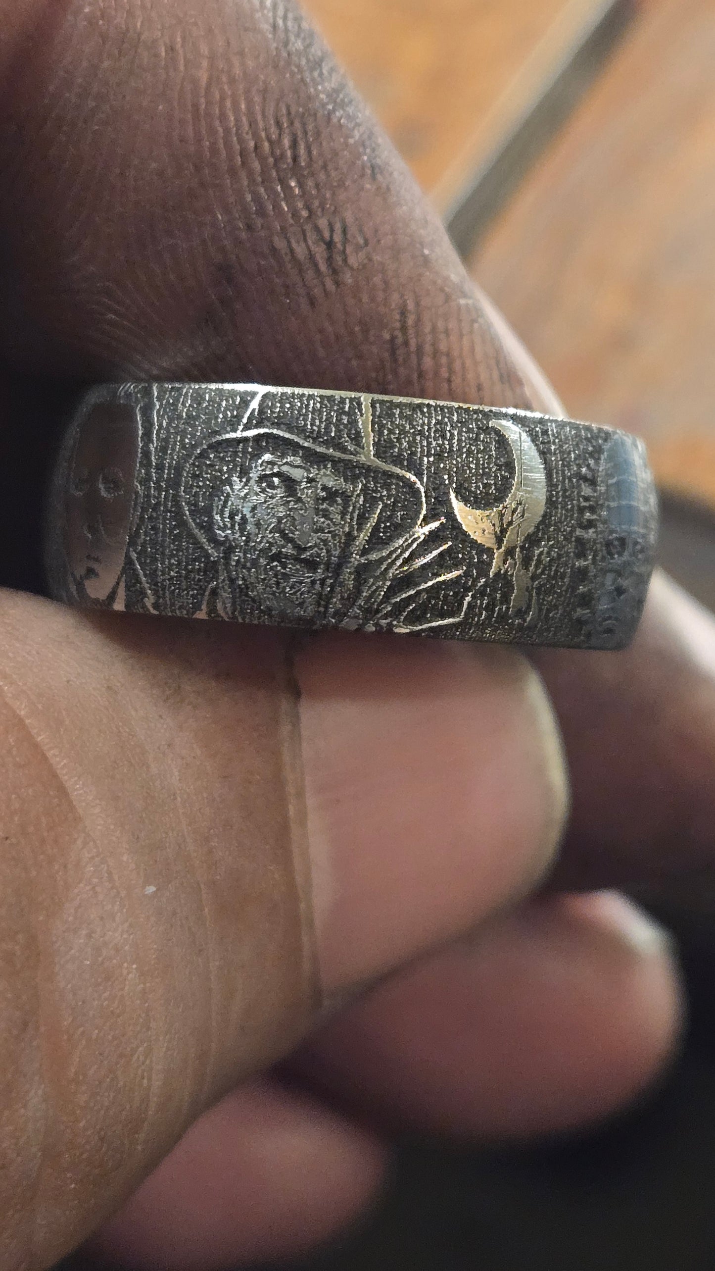Horror Movie Slashers Ring – Handmade 316L Stainless Steel Ring Pre-order for next weeks batch