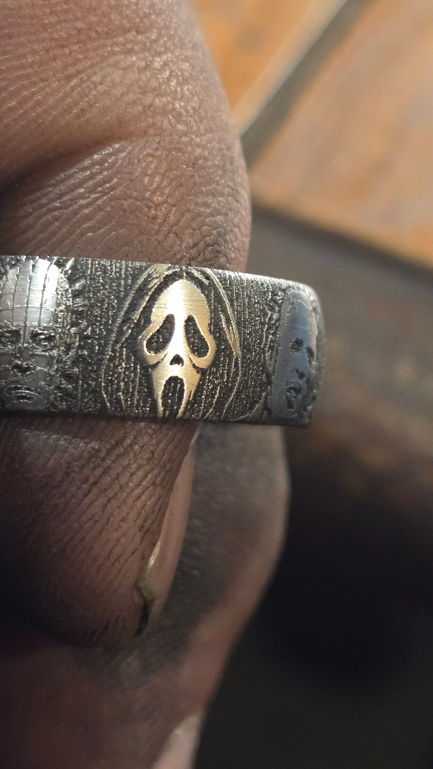 Horror Movie Slashers Ring – Handmade 316L Stainless Steel Ring Pre-order for next weeks batch