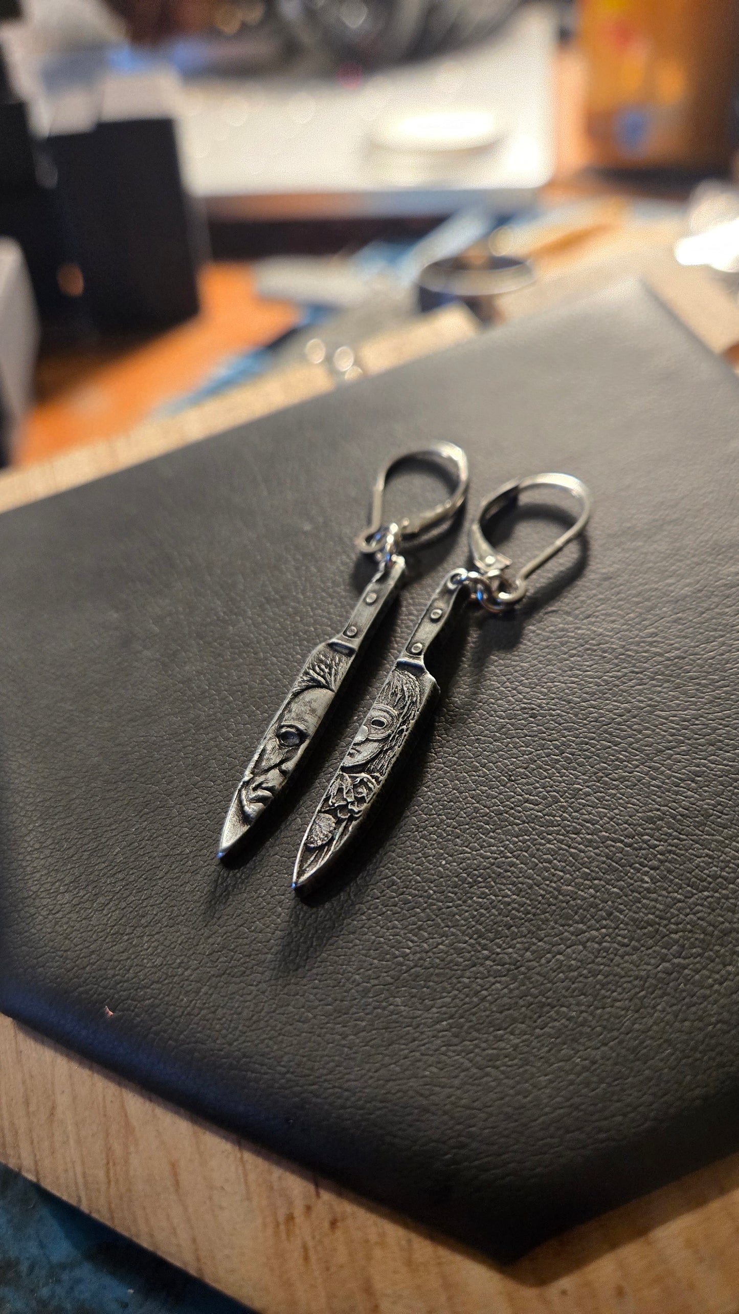 Halloween 5 Butcher Knife Earrings – Michael Myers & Jamie Lloyd Horror Earrings