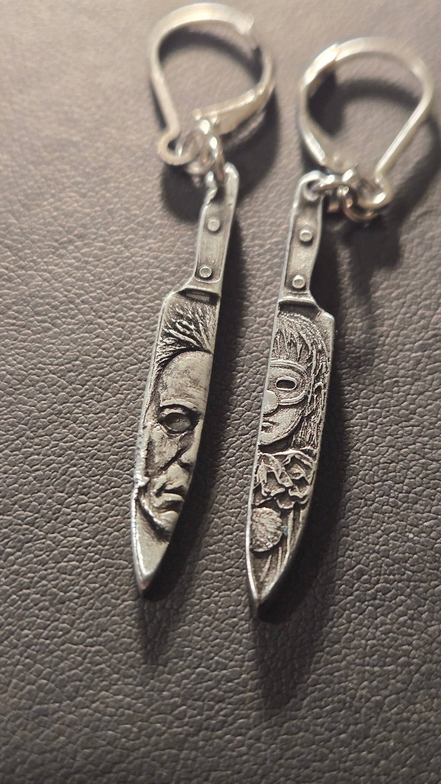 Halloween 5 Butcher Knife Earrings – Michael Myers & Jamie Lloyd Horror Earrings