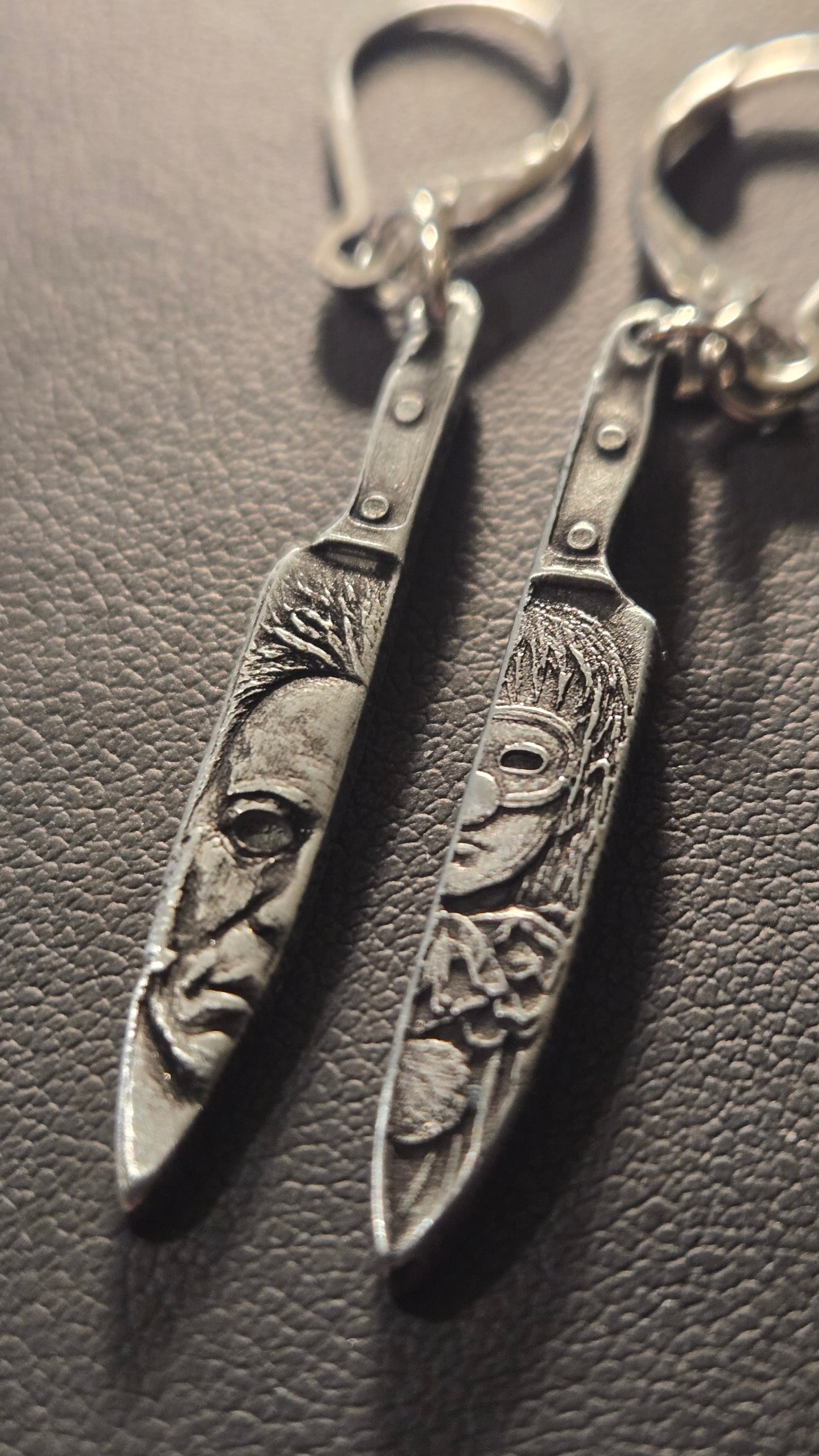 Halloween 5 Butcher Knife Earrings – Michael Myers & Jamie Lloyd Horror Earrings