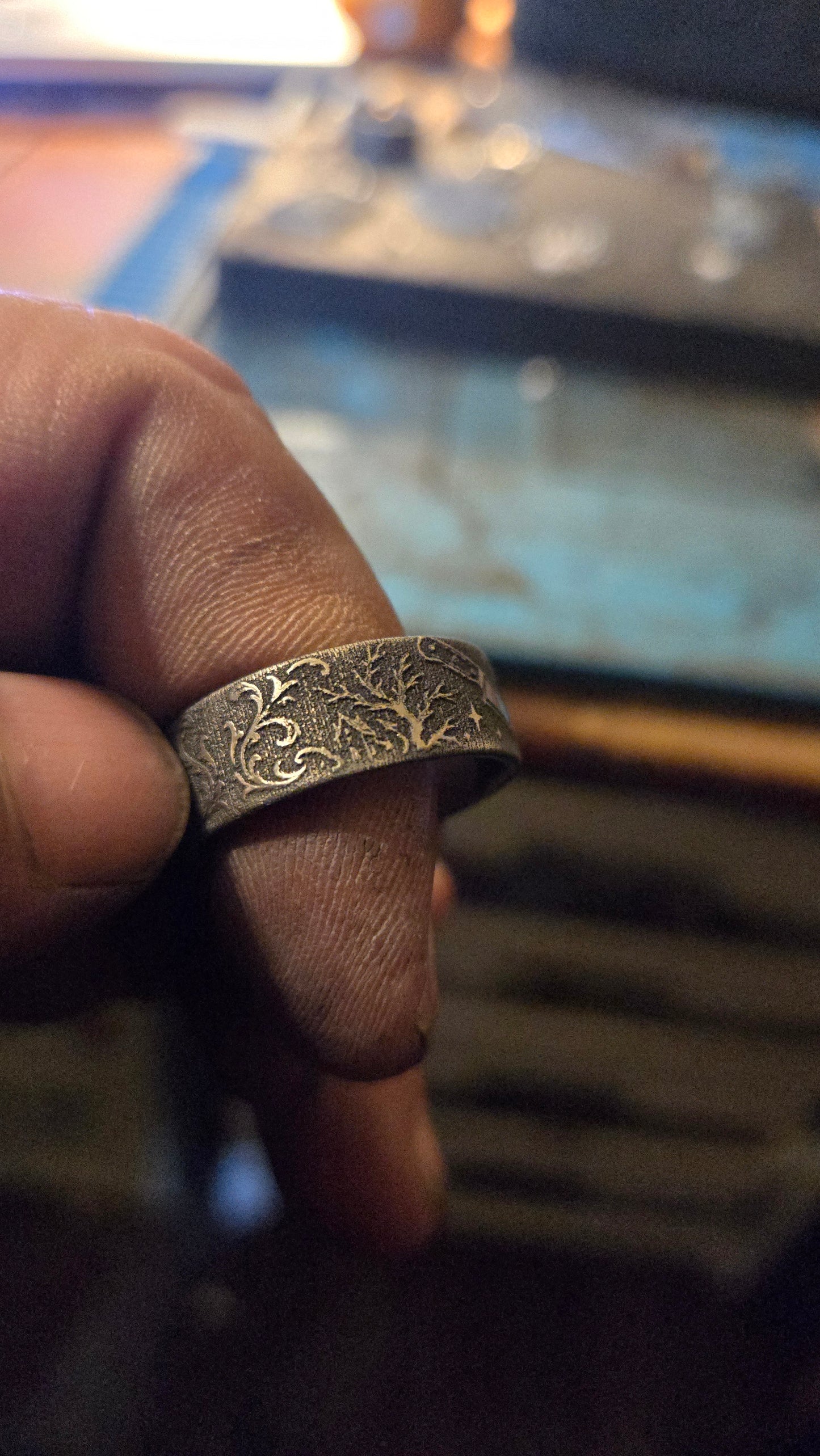 Ghostface “What’s Your Favorite Scary Movie?” Horror Ring – Handmade 316L Stainless Steel Ring Pre-order for next weeks batch