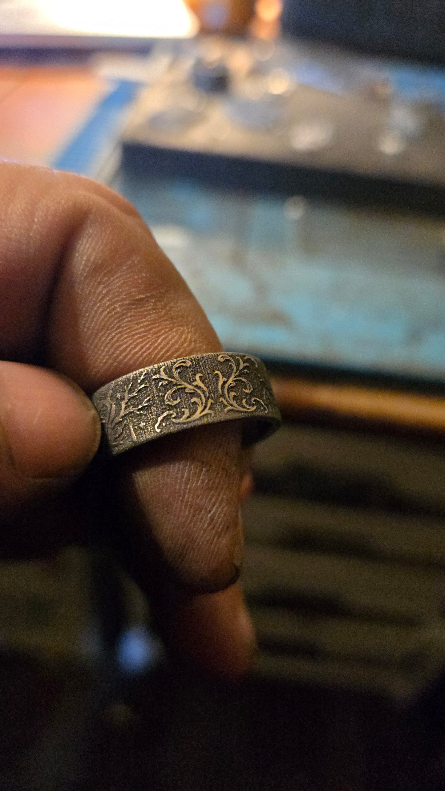 Ghostface “What’s Your Favorite Scary Movie?” Horror Ring – Handmade 316L Stainless Steel Ring Pre-order for next weeks batch