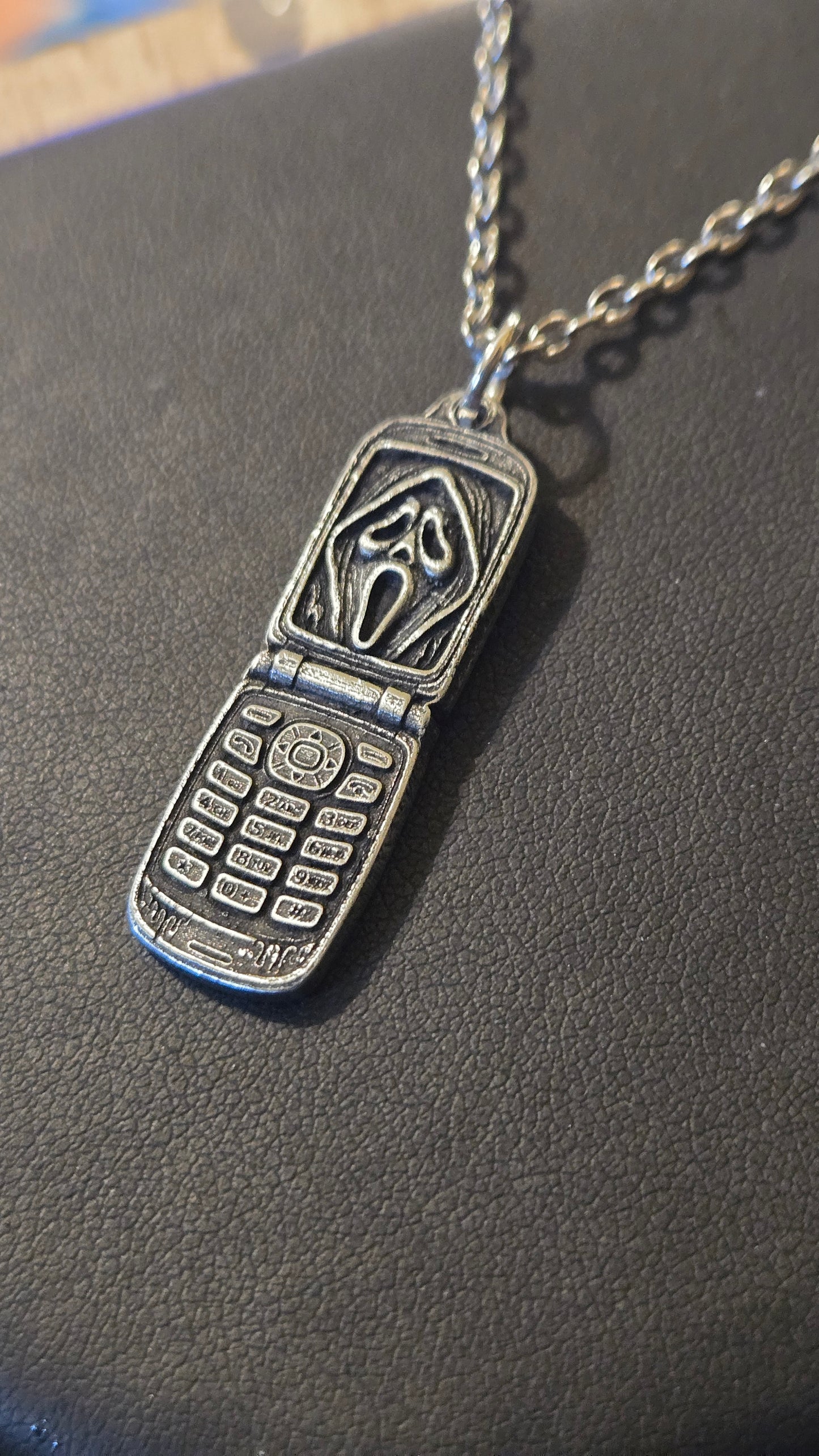 Ghostface Cellphone Pendant - Pre-Order for next weeks batch