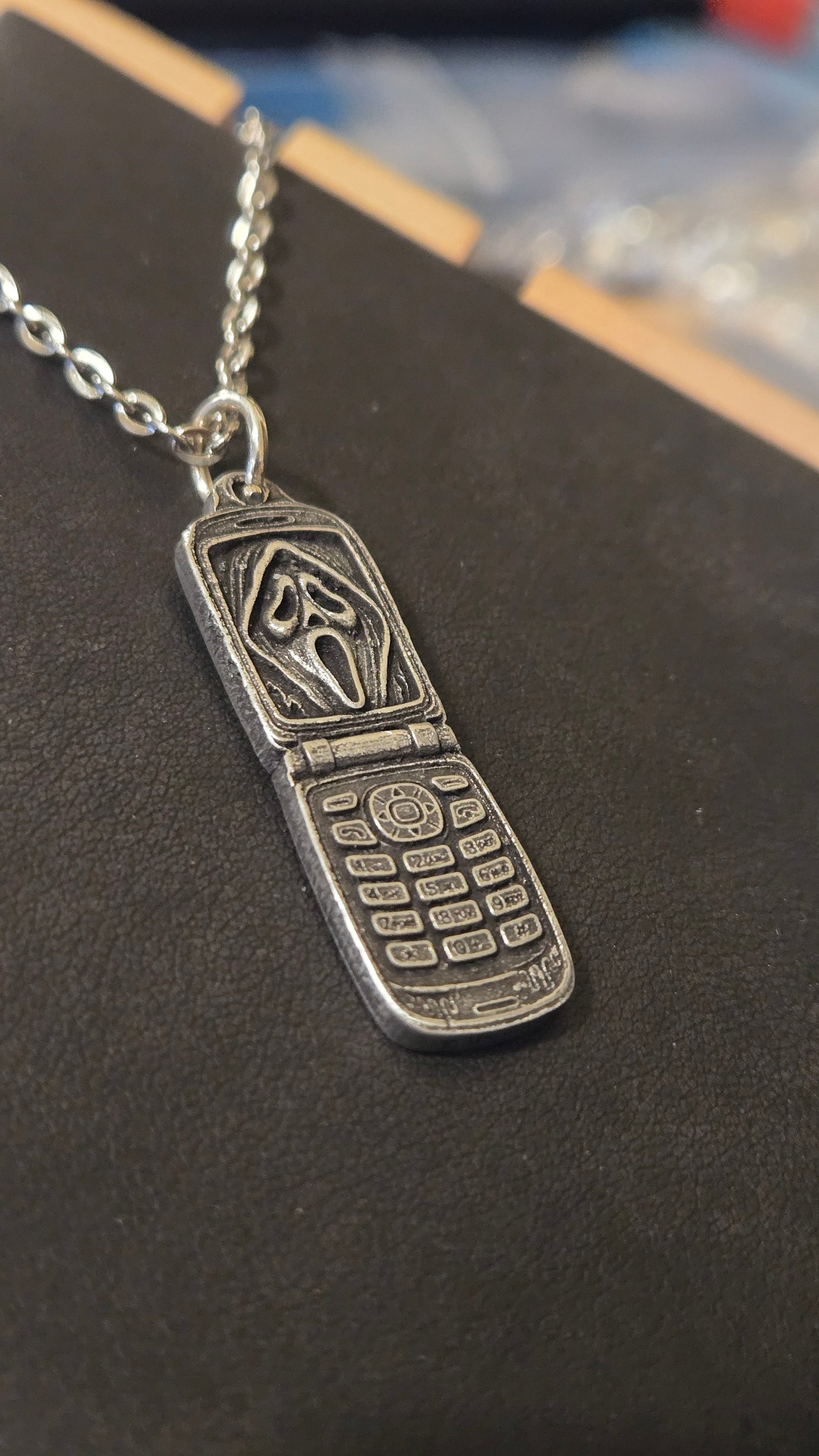 Ghostface Cellphone Pendant - Pre-Order for next weeks batch