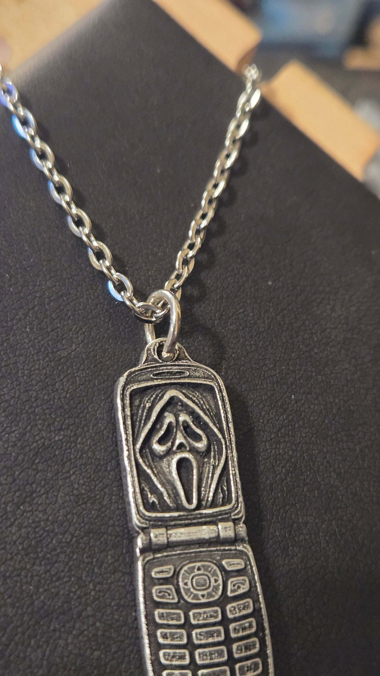 Ghostface Cellphone Pendant - Pre-Order for next weeks batch