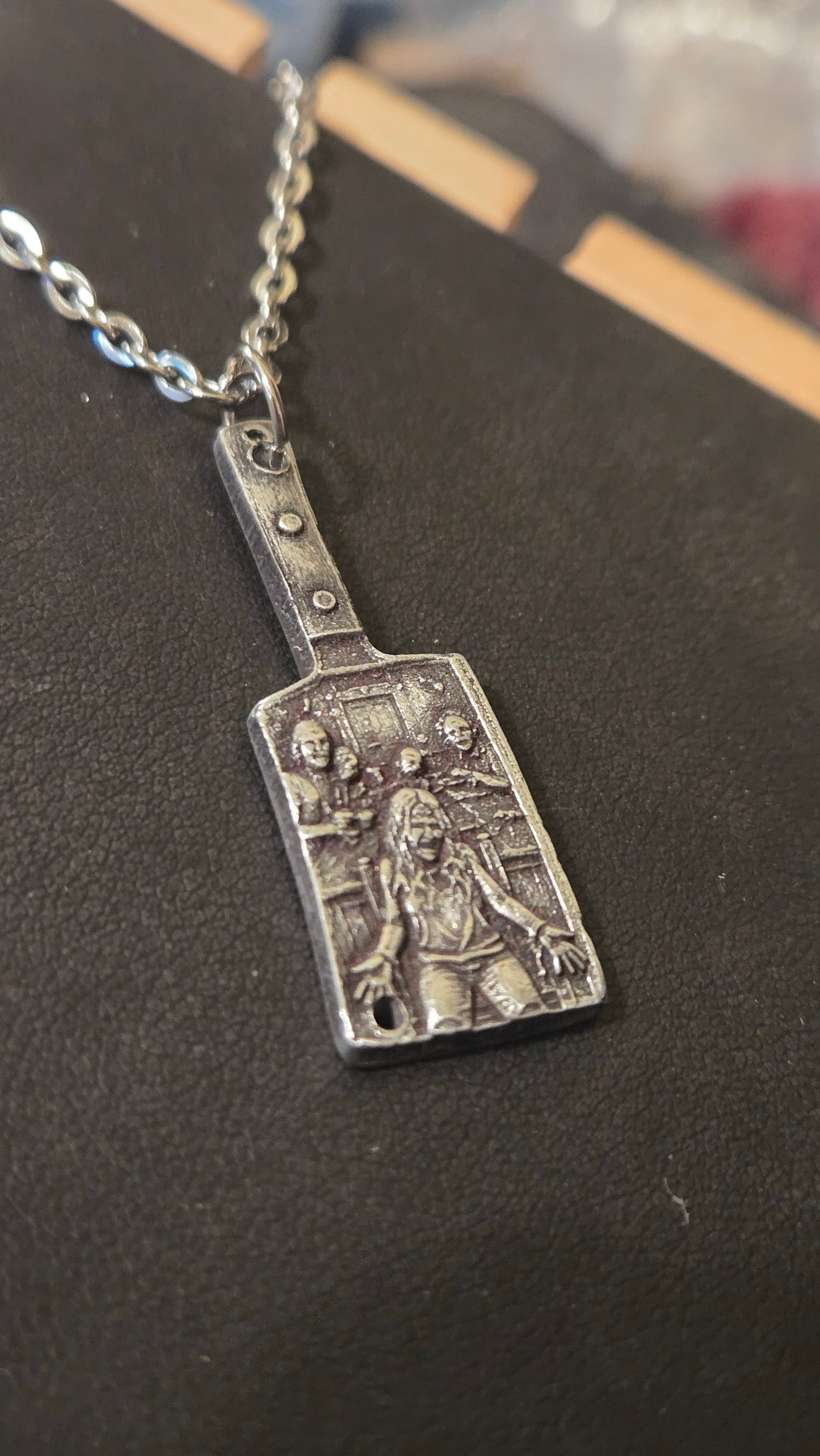Texas Chainsaw Massacre “The Dinner Scene” Cleaver Pendant - Pre-Order for next weeks batch