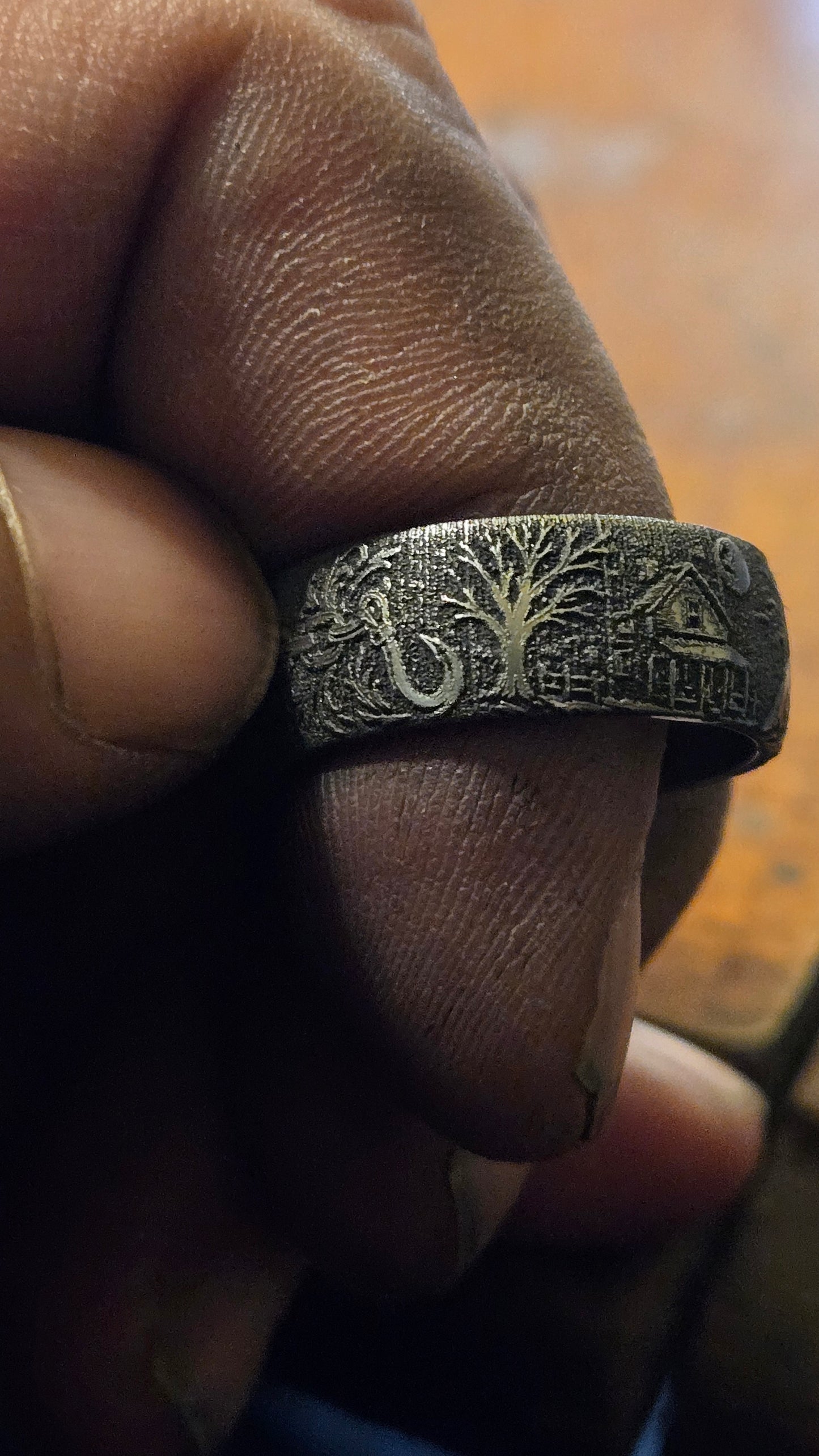 Leatherface “The Saw Is Family” Horror Ring – Handmade 316L Stainless Steel Ring Pre-order for next weeks batch