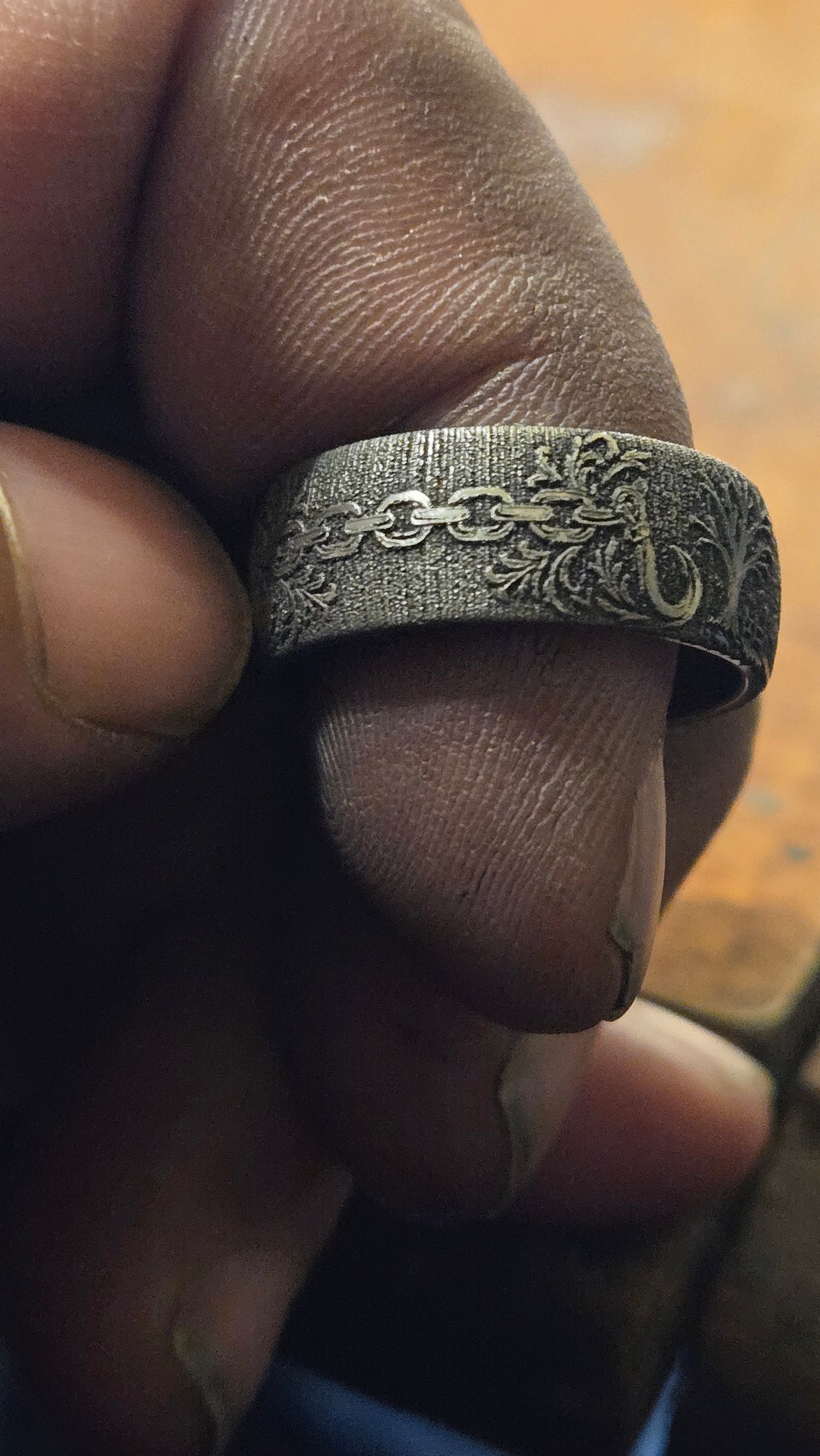 Leatherface “The Saw Is Family” Horror Ring – Handmade 316L Stainless Steel Ring Pre-order for next weeks batch