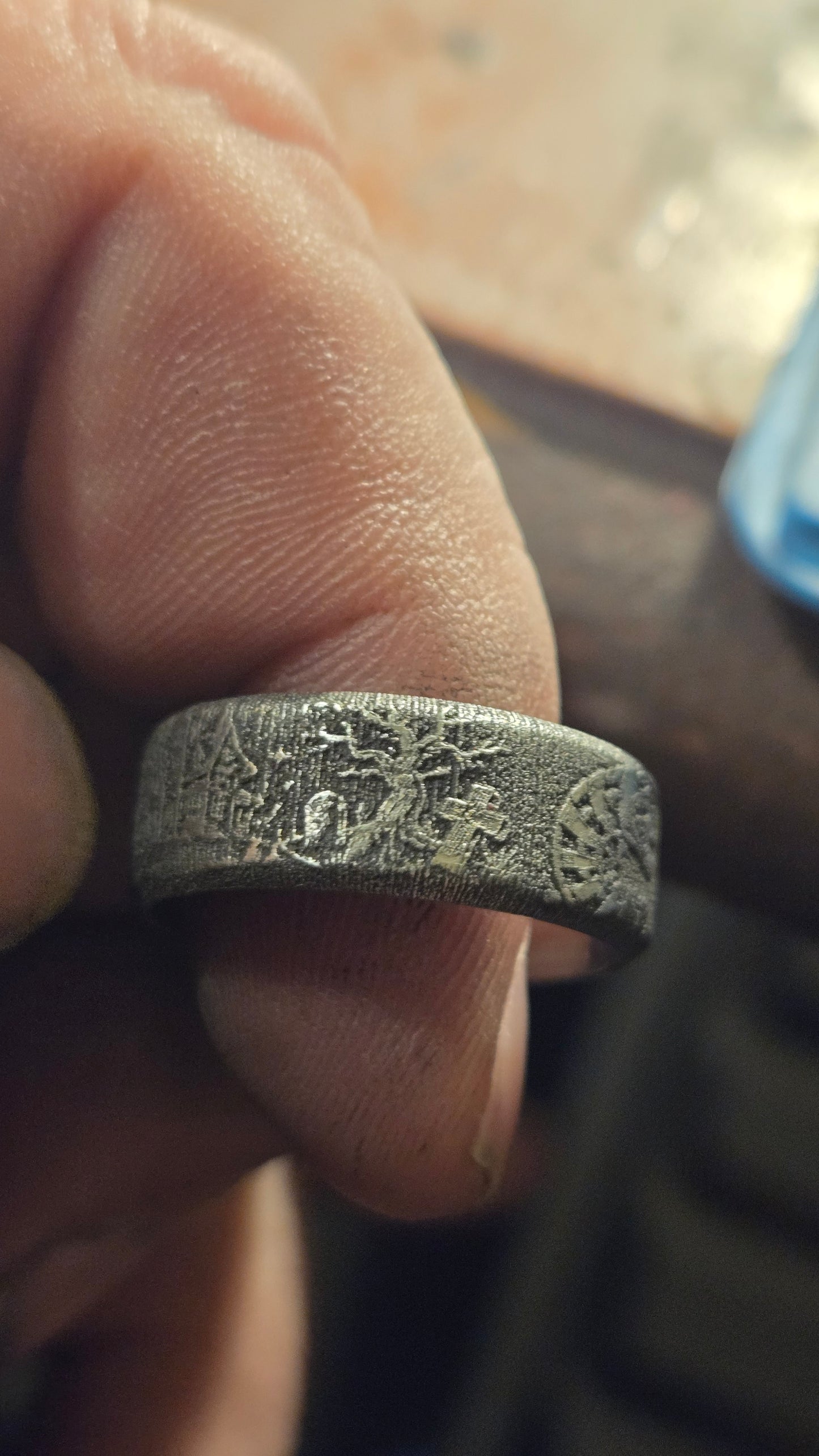 Beetlejuice “Neitherworld” Horror Ring – Handmade 316L Stainless Steel Ring Pre-order for next weeks batch