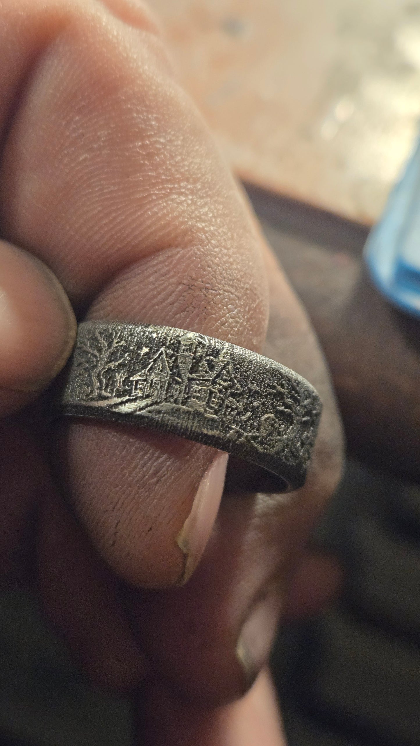 Beetlejuice “Neitherworld” Horror Ring – Handmade 316L Stainless Steel Ring Pre-order for next weeks batch
