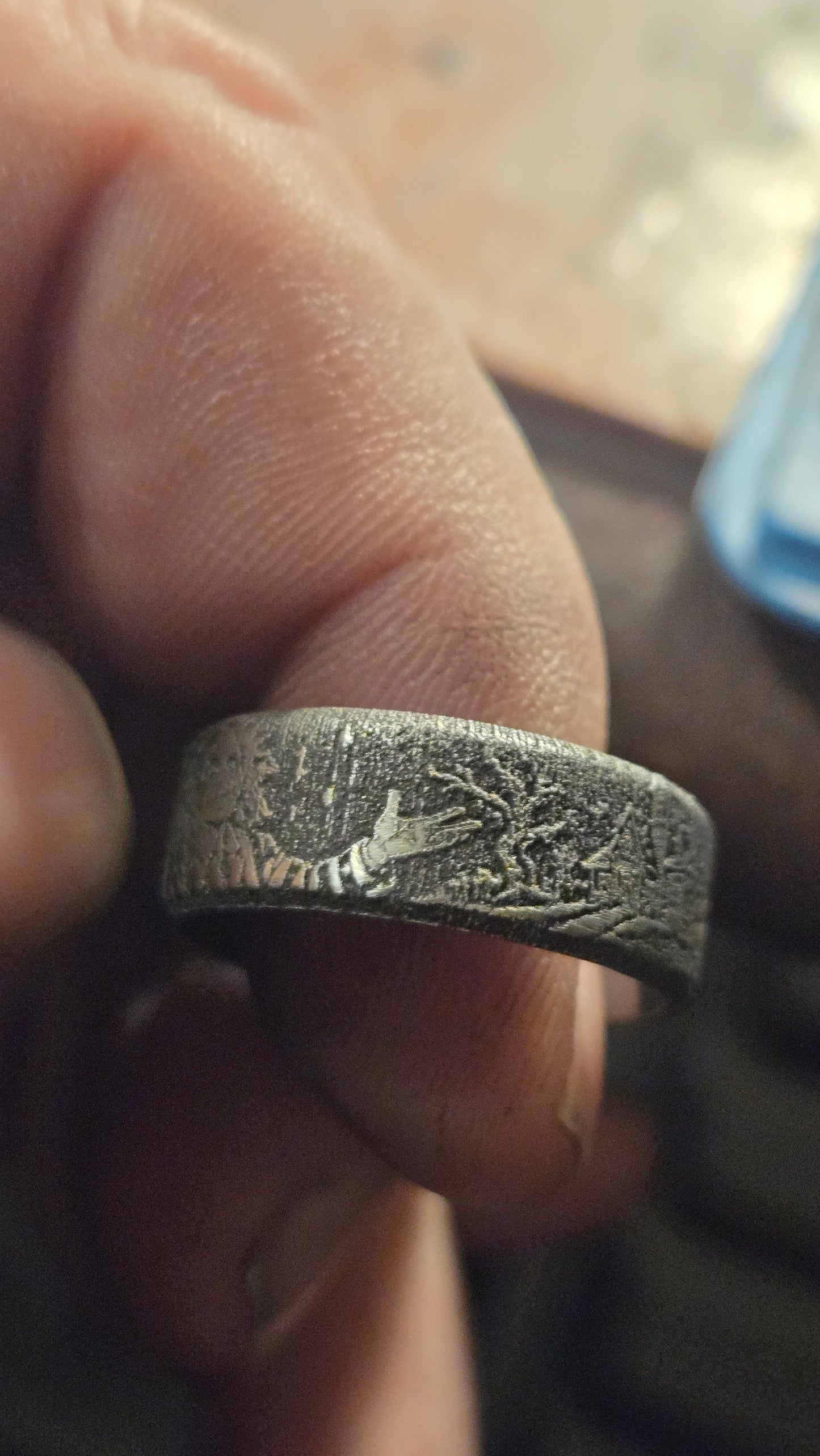 Beetlejuice “Neitherworld” Horror Ring – Handmade 316L Stainless Steel Ring Pre-order for next weeks batch