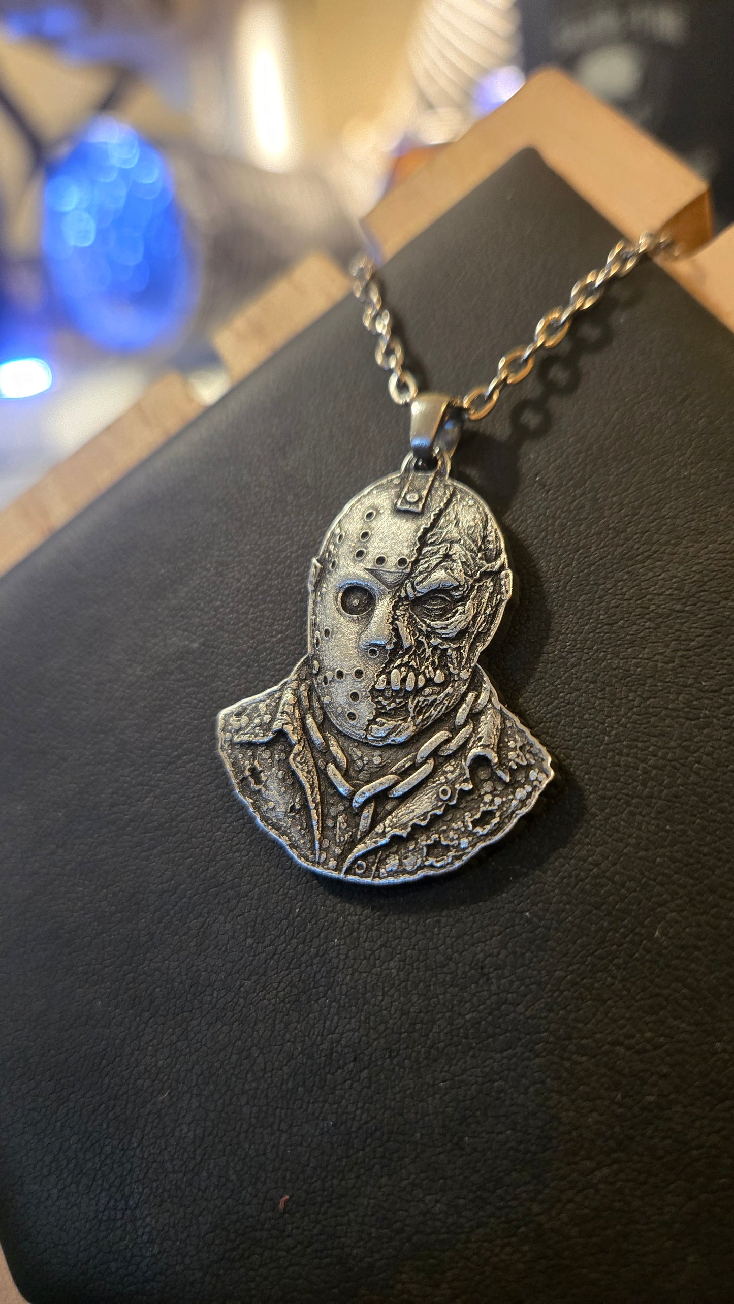 Jason Voorhees “Unmasked” Horror Pendant - Pre-Order for next weeks batch