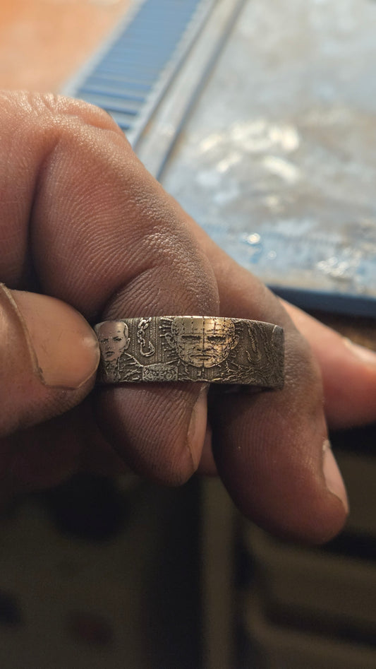 Hellraiser Pinhead & Cenobites flat ring