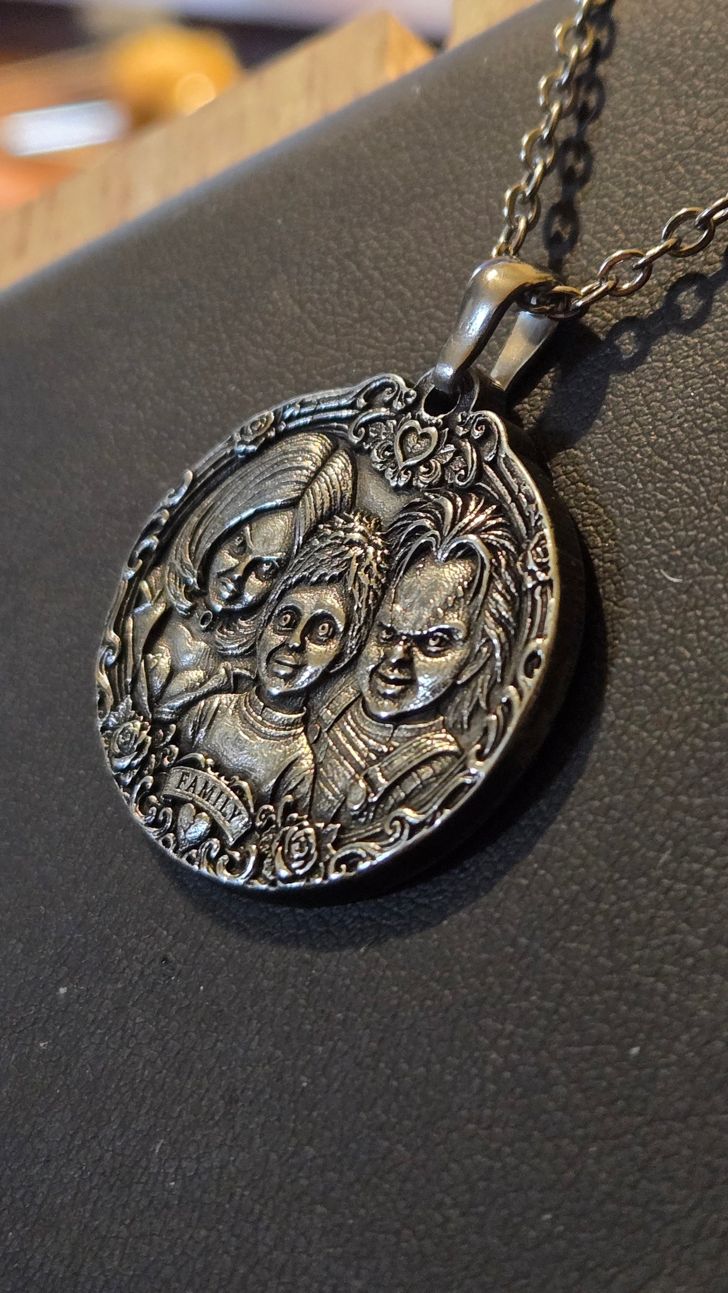 Chucky Family Pendant – Tiffany, Glen & Chucky Inspired Horror Necklace