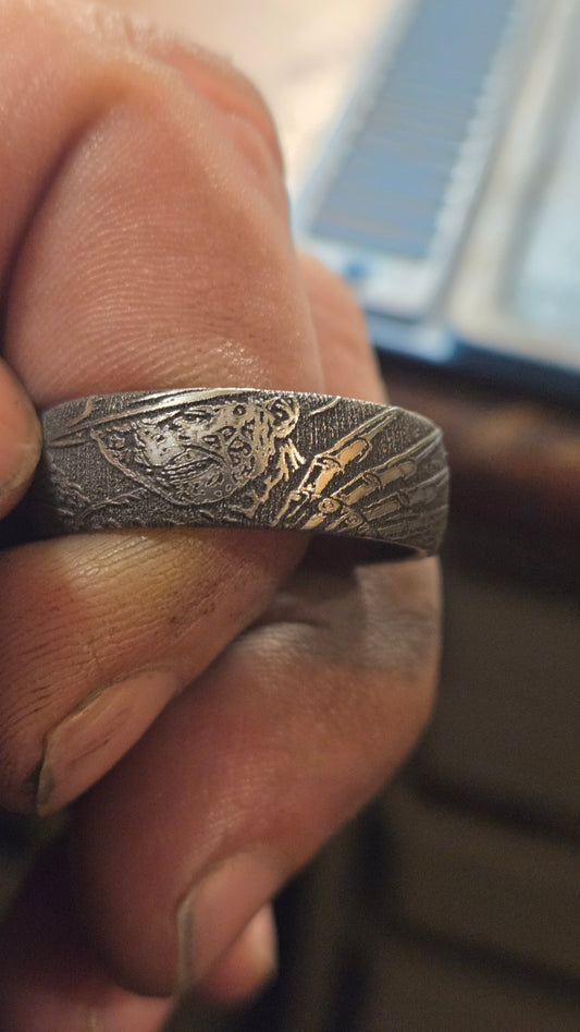 Nightmare on Elm Street Inspired Freddy Ring